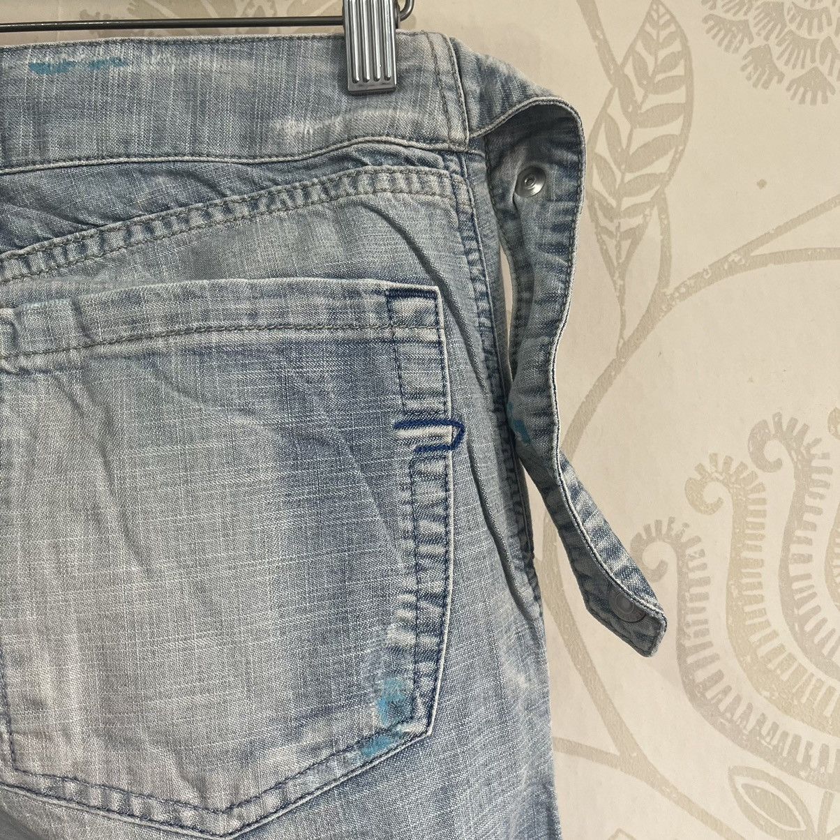 Diesel × Seditionaries Vintage Diesel Bondage Denim Designer Jeans Made In Italy Size US 28 / EU 44 - 11 Thumbnail