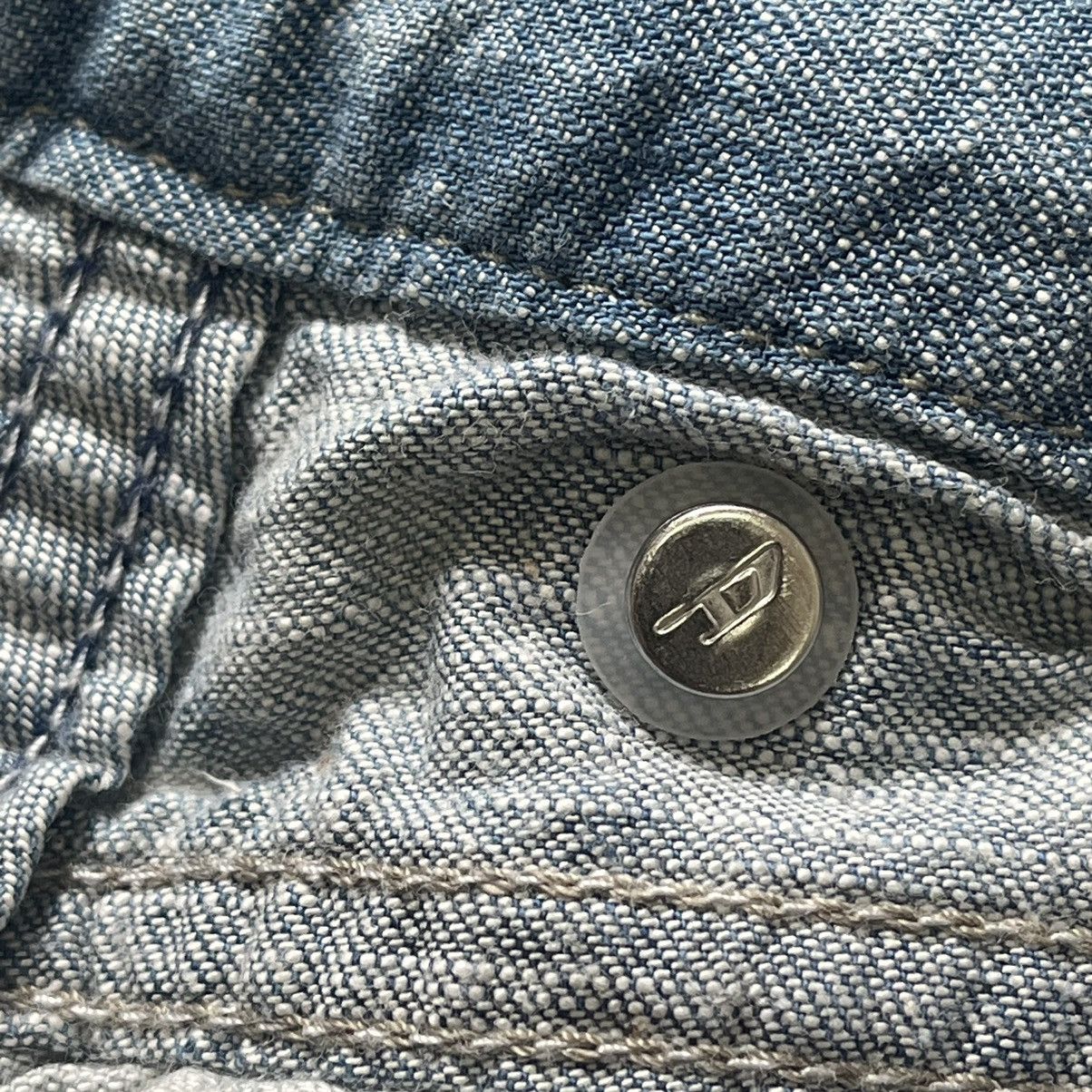 Diesel × Seditionaries Vintage Diesel Bondage Denim Designer Jeans Made In Italy Size US 28 / EU 44 - 16 Thumbnail