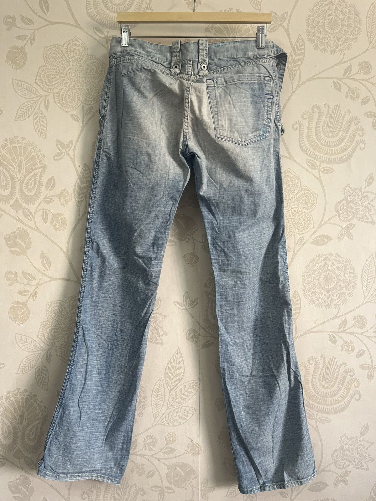 Diesel × Seditionaries Vintage Diesel Bondage Denim Designer Jeans Made In Italy Size US 28 / EU 44 - 21 Thumbnail