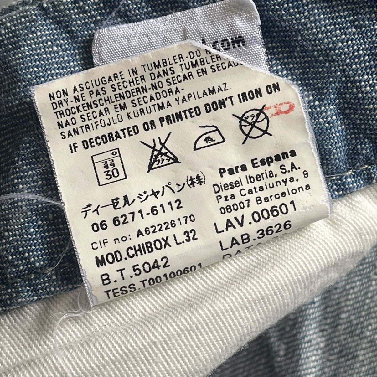 Diesel × Seditionaries Vintage Diesel Bondage Denim Designer Jeans Made In Italy Size US 28 / EU 44 - 3 Thumbnail