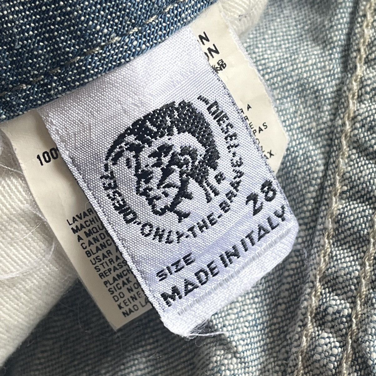 Diesel × Seditionaries Vintage Diesel Bondage Denim Designer Jeans Made In Italy Size US 28 / EU 44 - 2 Thumbnail