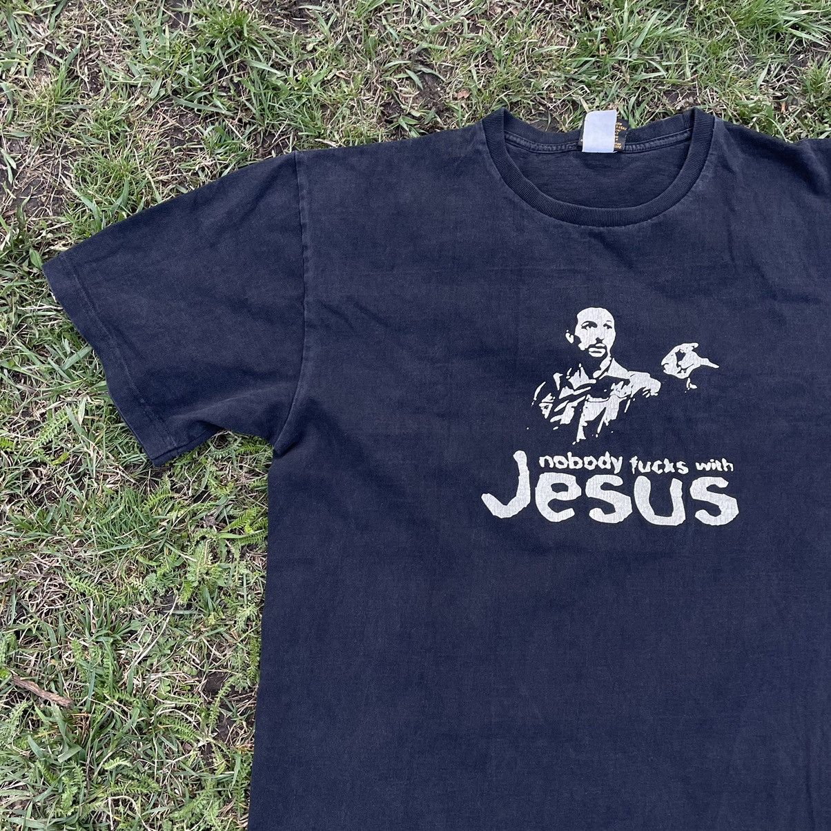 Vintage Vintage Y2K Sun Faded Graphic Tee Punk Streetwear Relaxed L Size US L / EU 52-54 / 3 - 4 Thumbnail