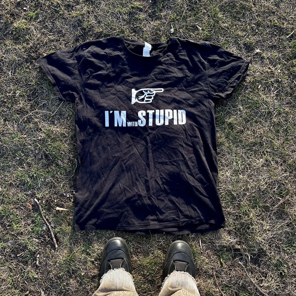 Vintage Vintage Y2K Graphic Tee Sun Faded Funny Slogan Streetwear M Size US M / EU 48-50 / 2 - 1 Thumbnail