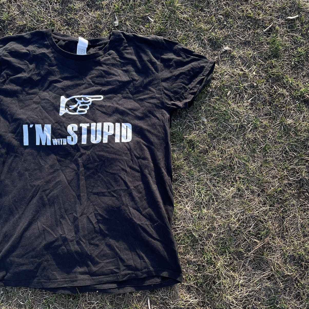 Vintage Vintage Y2K Graphic Tee Sun Faded Funny Slogan Streetwear M Size US M / EU 48-50 / 2 - 2 Thumbnail