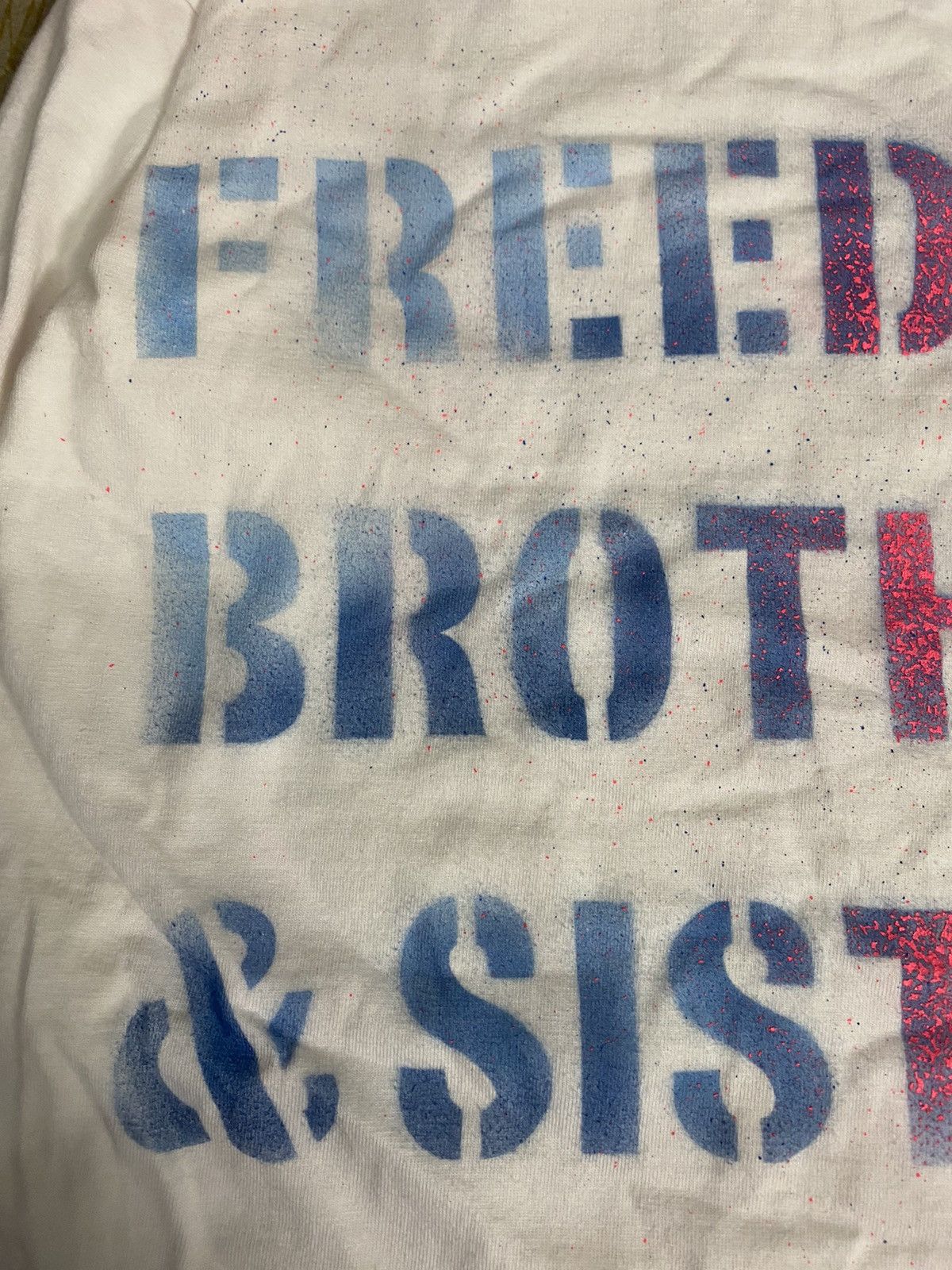 Japanese Brand Ozone Rock hysteric Glamour FREEDOM BROTHERS SISTERS Size US S / EU 44-46 / 1 - 5 Thumbnail