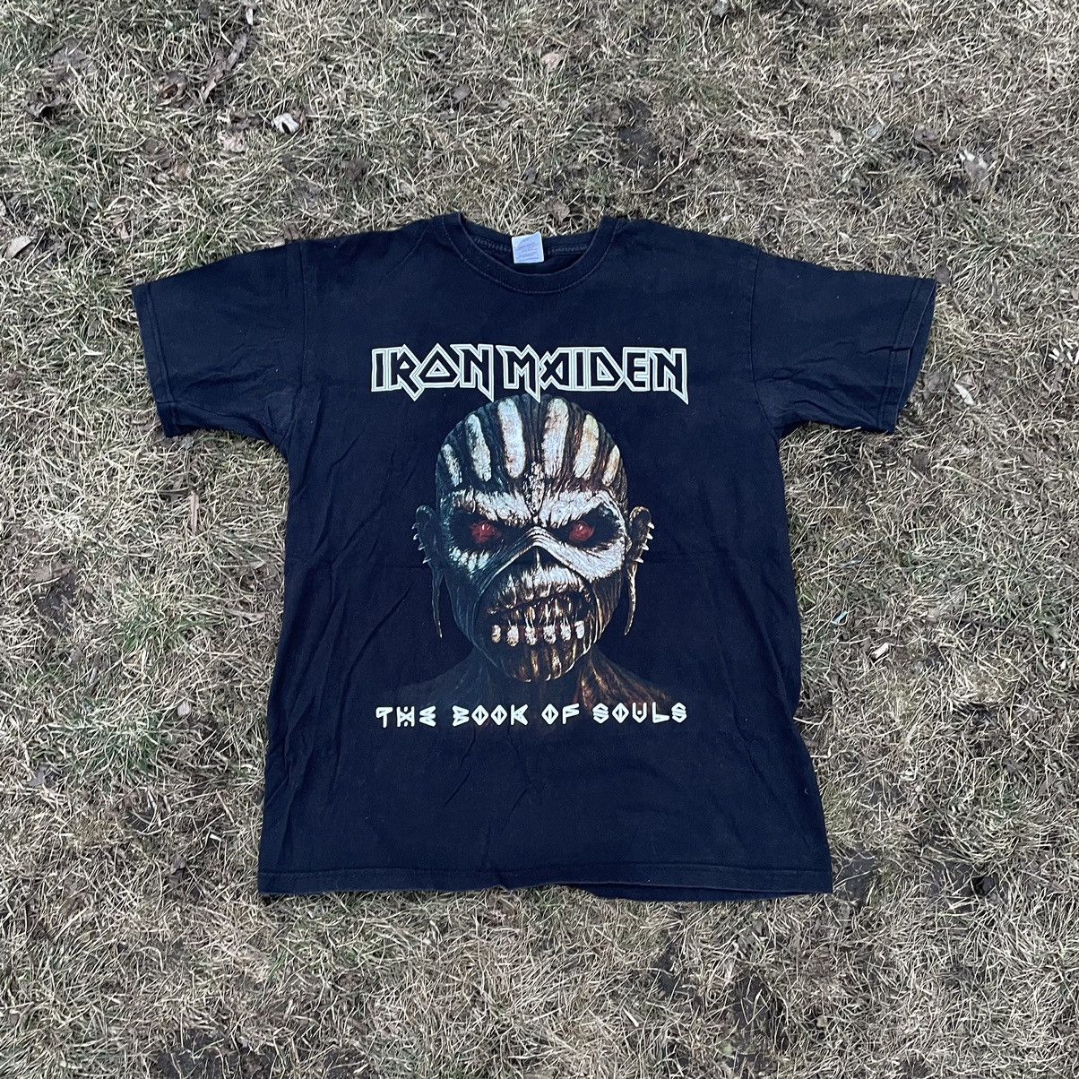 Band Tees Vintage Y2K Iron Maiden Horror Face Band Tee Buymypiece 90s Size US L / EU 52-54 / 3 - 1 Thumbnail