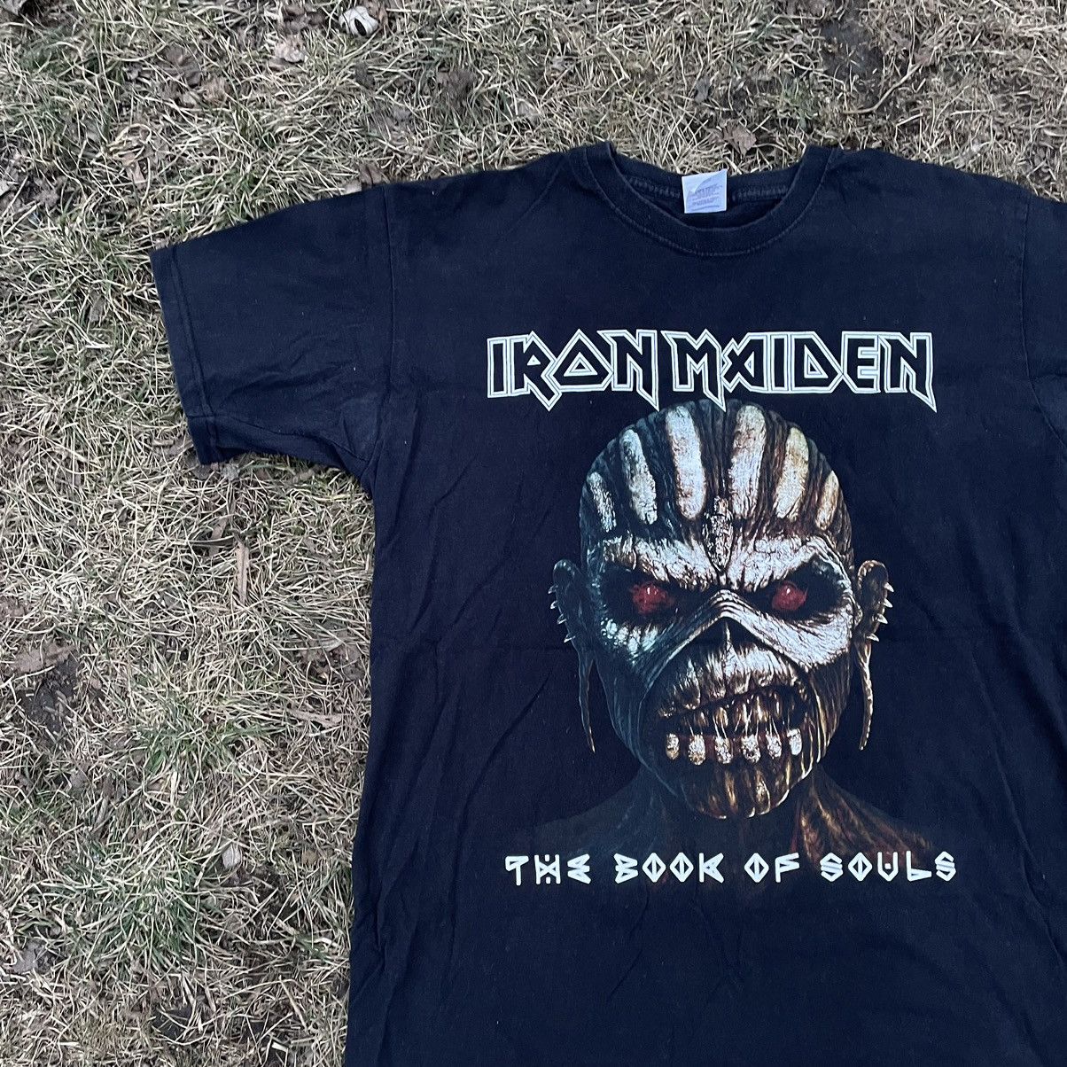 Band Tees Vintage Y2K Iron Maiden Horror Face Band Tee Buymypiece 90s Size US L / EU 52-54 / 3 - 3 Thumbnail