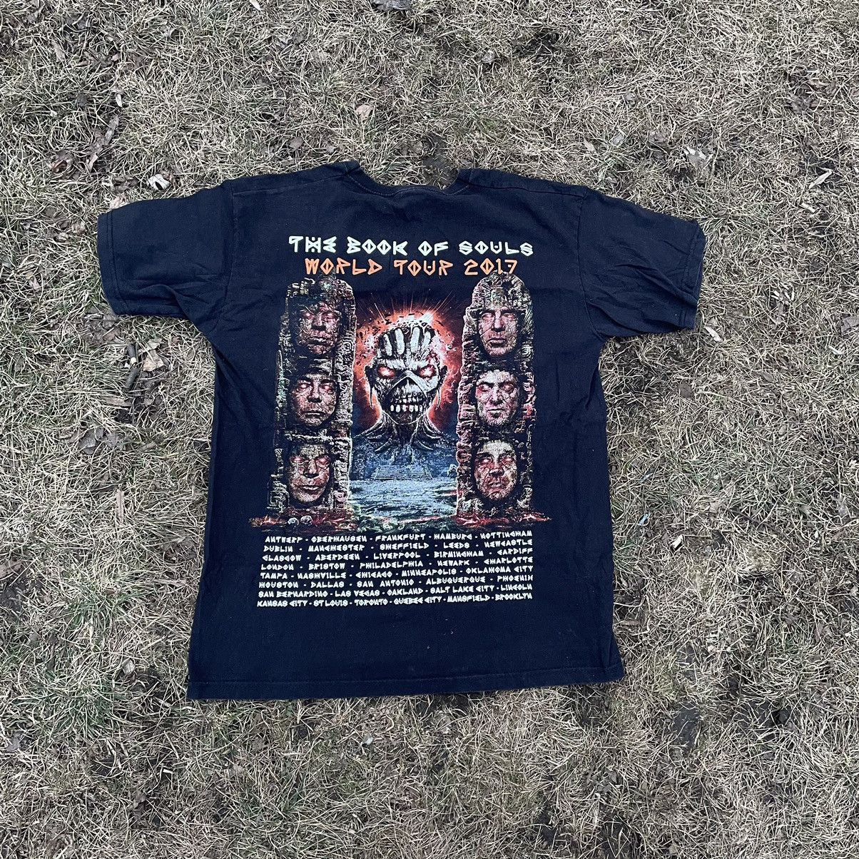 Band Tees Vintage Y2K Iron Maiden Horror Face Band Tee Buymypiece 90s Size US L / EU 52-54 / 3 - 6 Thumbnail