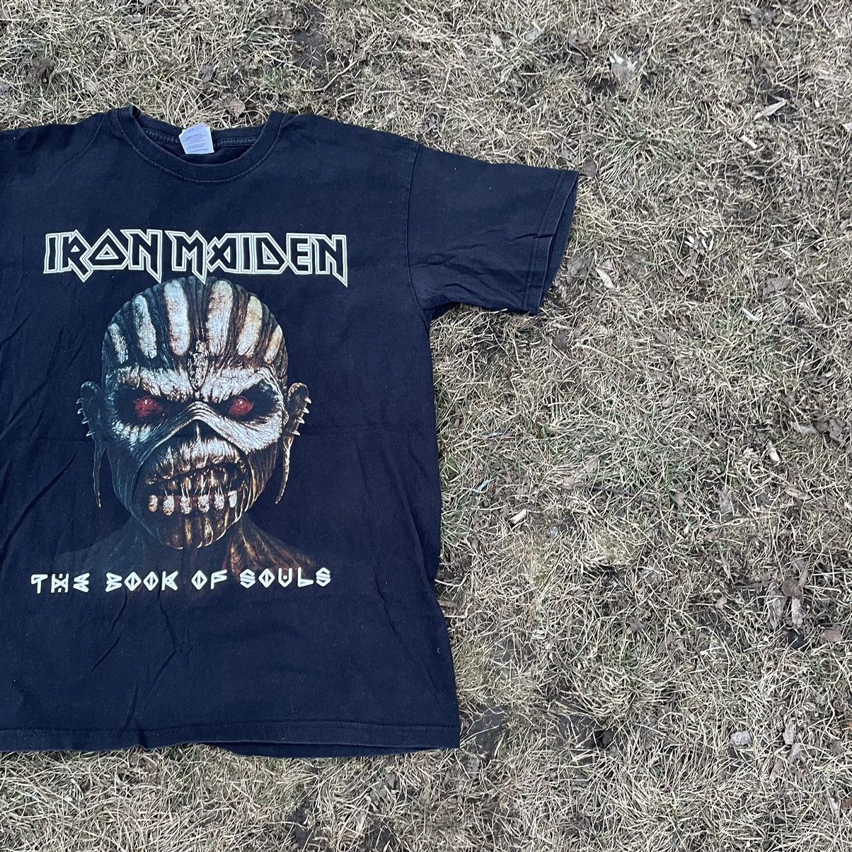 Band Tees Vintage Y2K Iron Maiden Horror Face Band Tee Buymypiece 90s Size US L / EU 52-54 / 3 - 2 Thumbnail