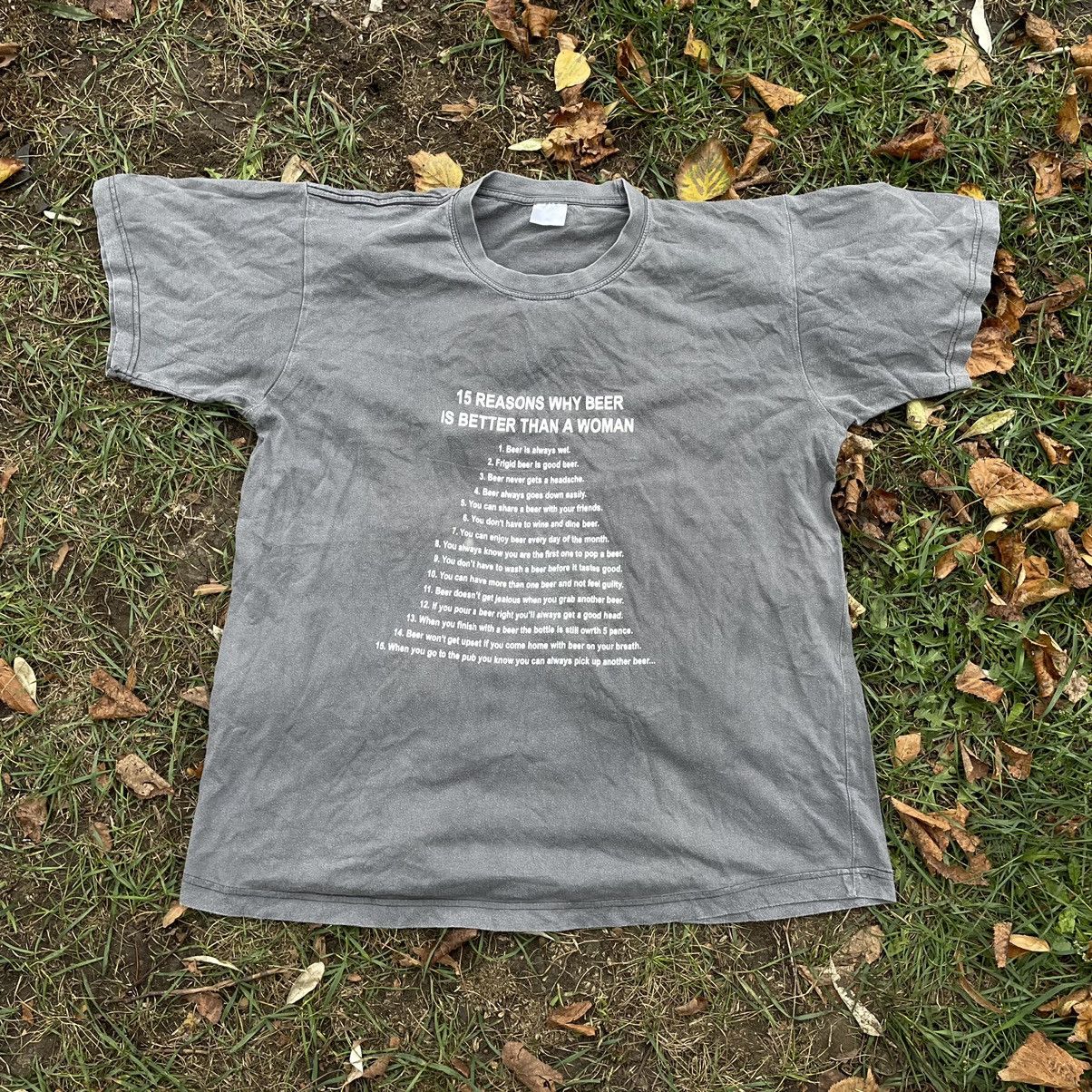 Vintage Vintage 90s Sun Faded Graphic Tee Grunge Thrashed Cropped L Size US L / EU 52-54 / 3 - 1 Thumbnail
