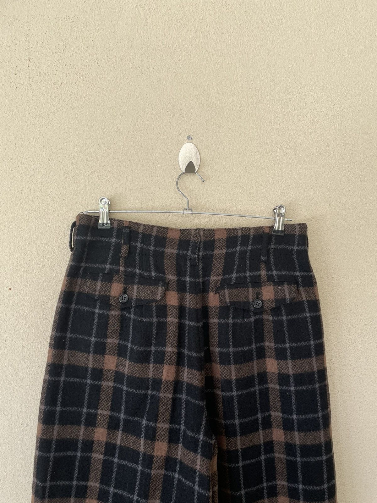 Japanese Brand × Vintage JAPANESE WOOL KANJO 3 QUARTER Size US 30 / EU 46 - 4 Thumbnail