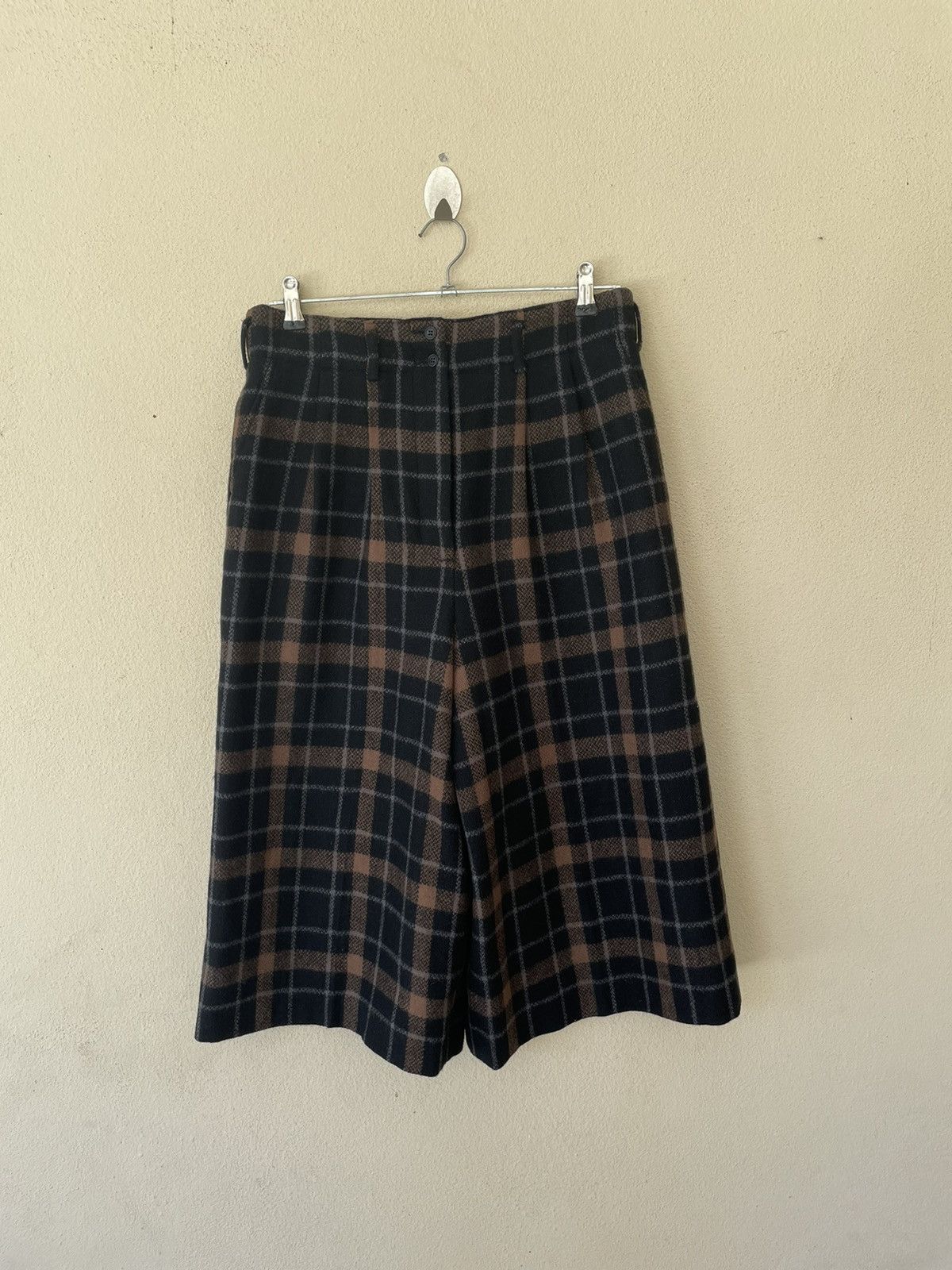 Japanese Brand × Vintage JAPANESE WOOL KANJO 3 QUARTER Size US 30 / EU 46 - 1 Thumbnail