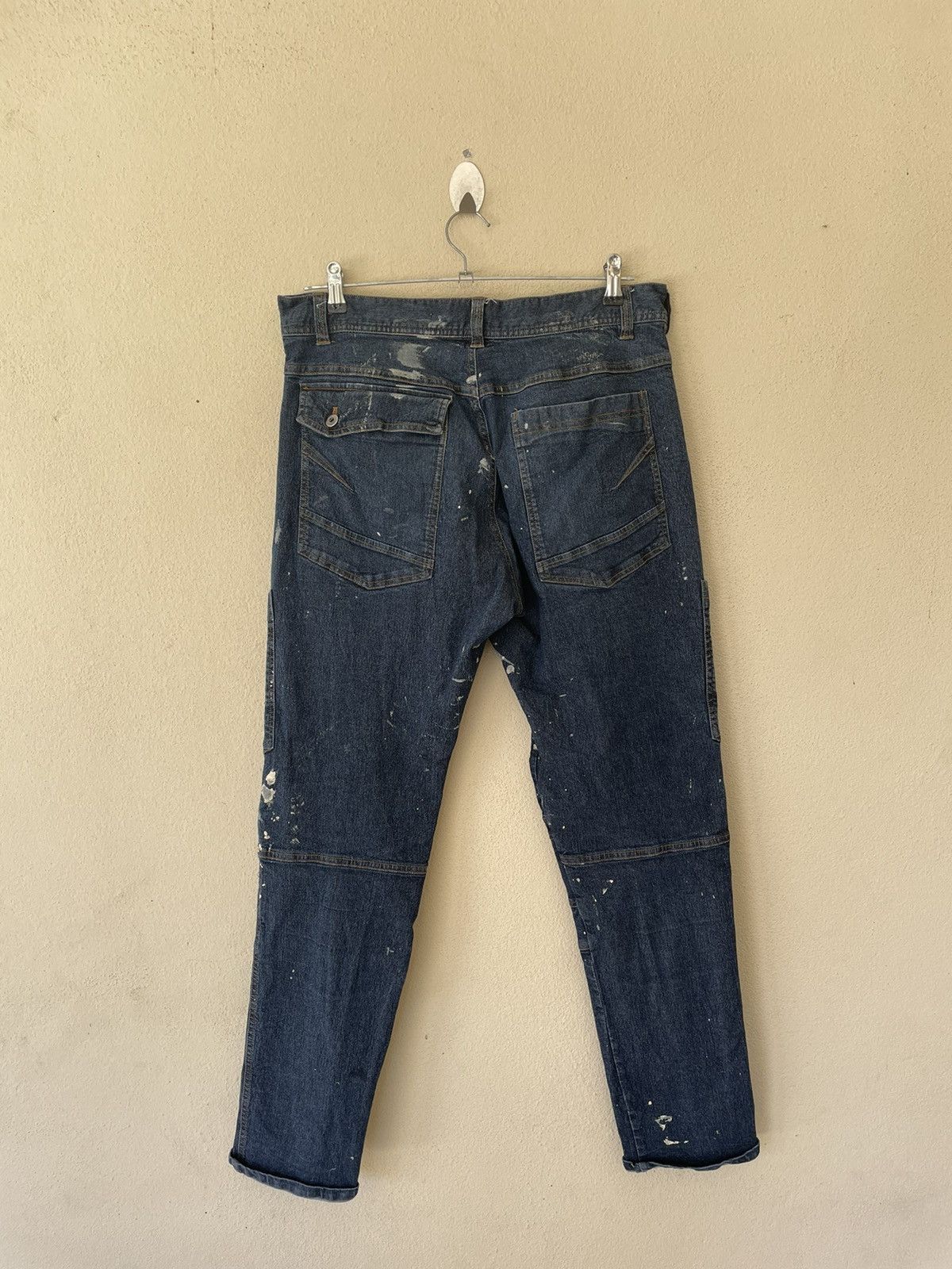 Japanese Brand JAPANESE SPLASH PAINTED DENIM Size US 32 / EU 48 - 4 Thumbnail