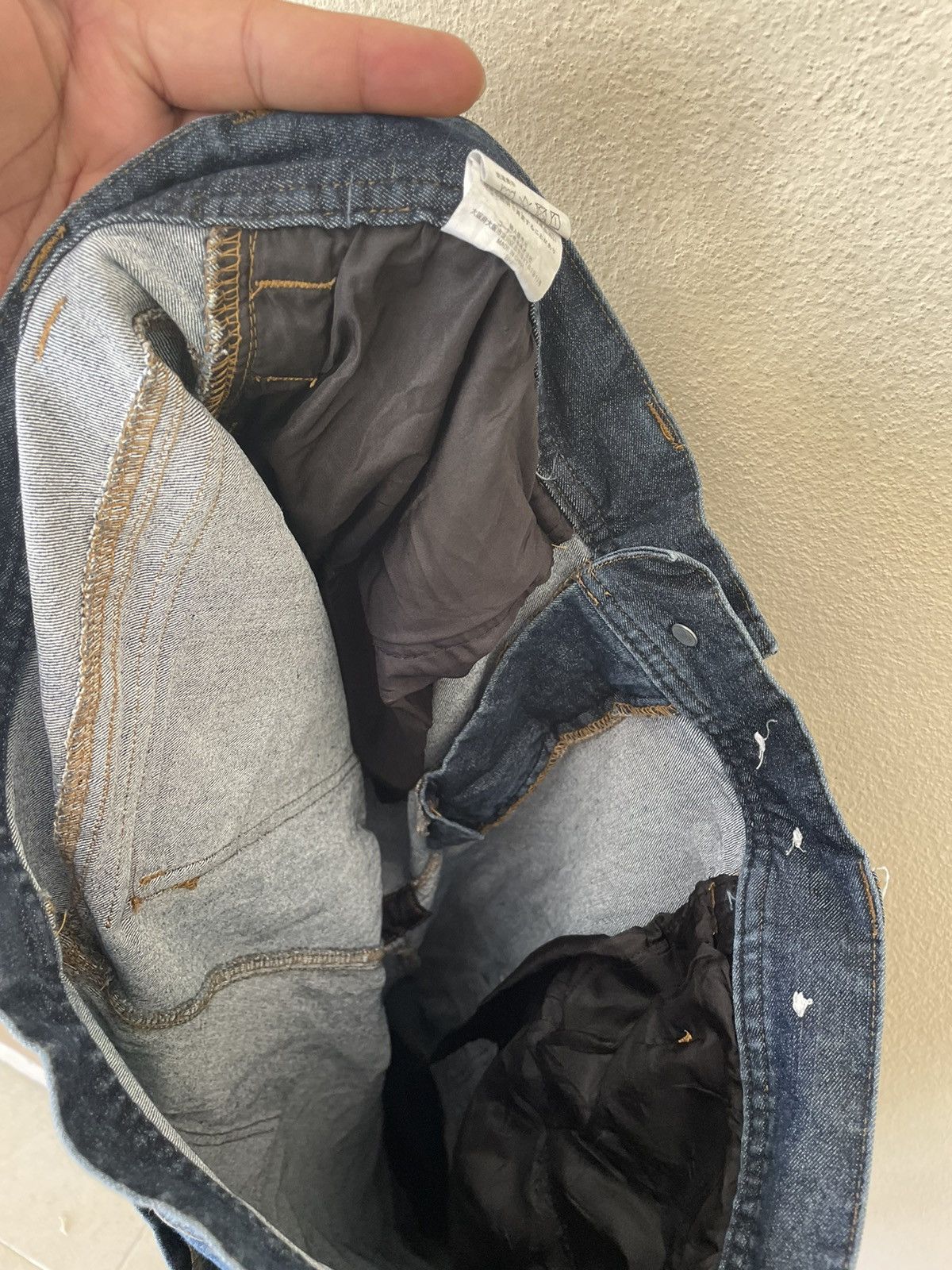Japanese Brand JAPANESE SPLASH PAINTED DENIM Size US 32 / EU 48 - 12 Thumbnail