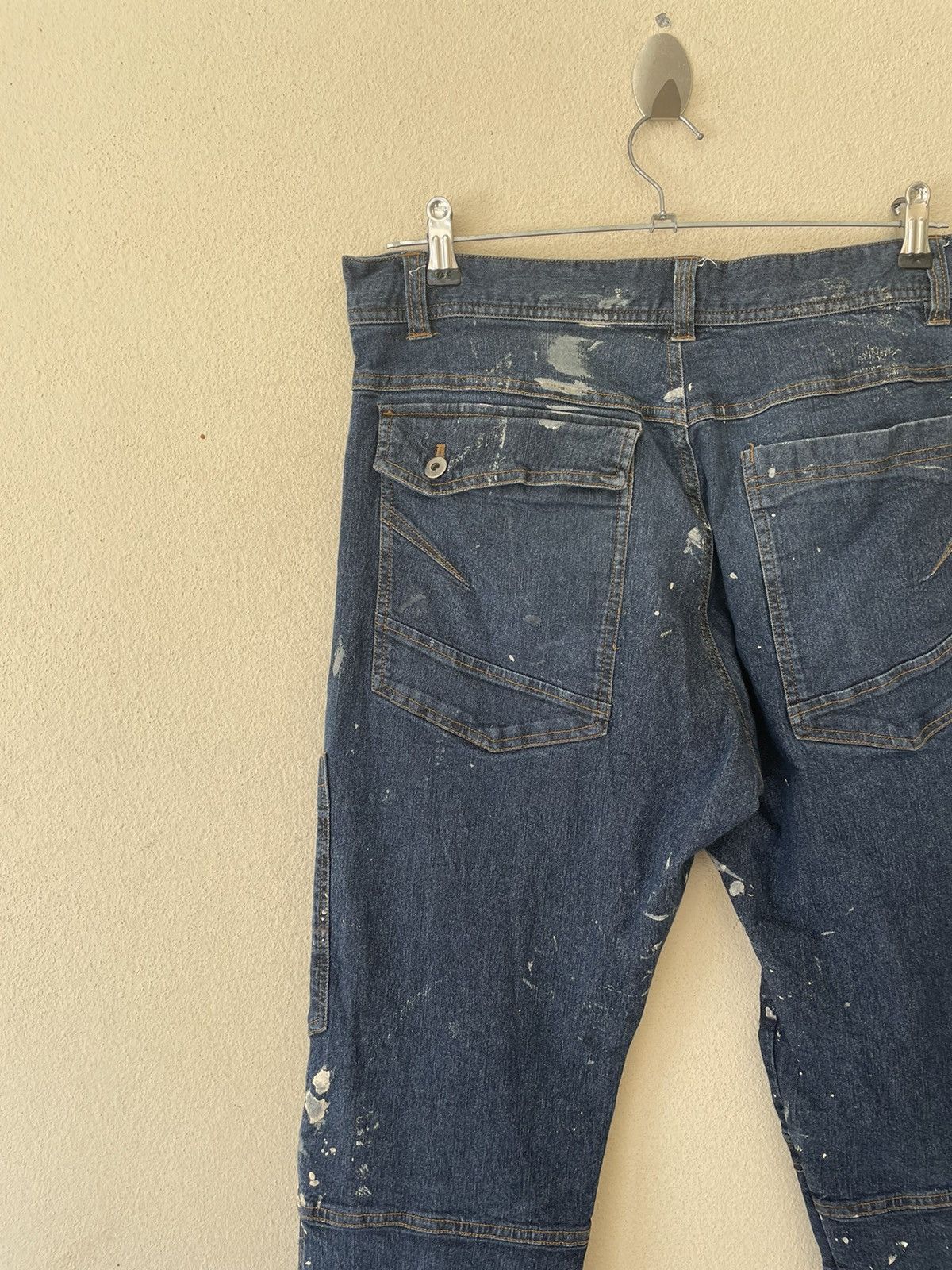 Japanese Brand JAPANESE SPLASH PAINTED DENIM Size US 32 / EU 48 - 5 Thumbnail