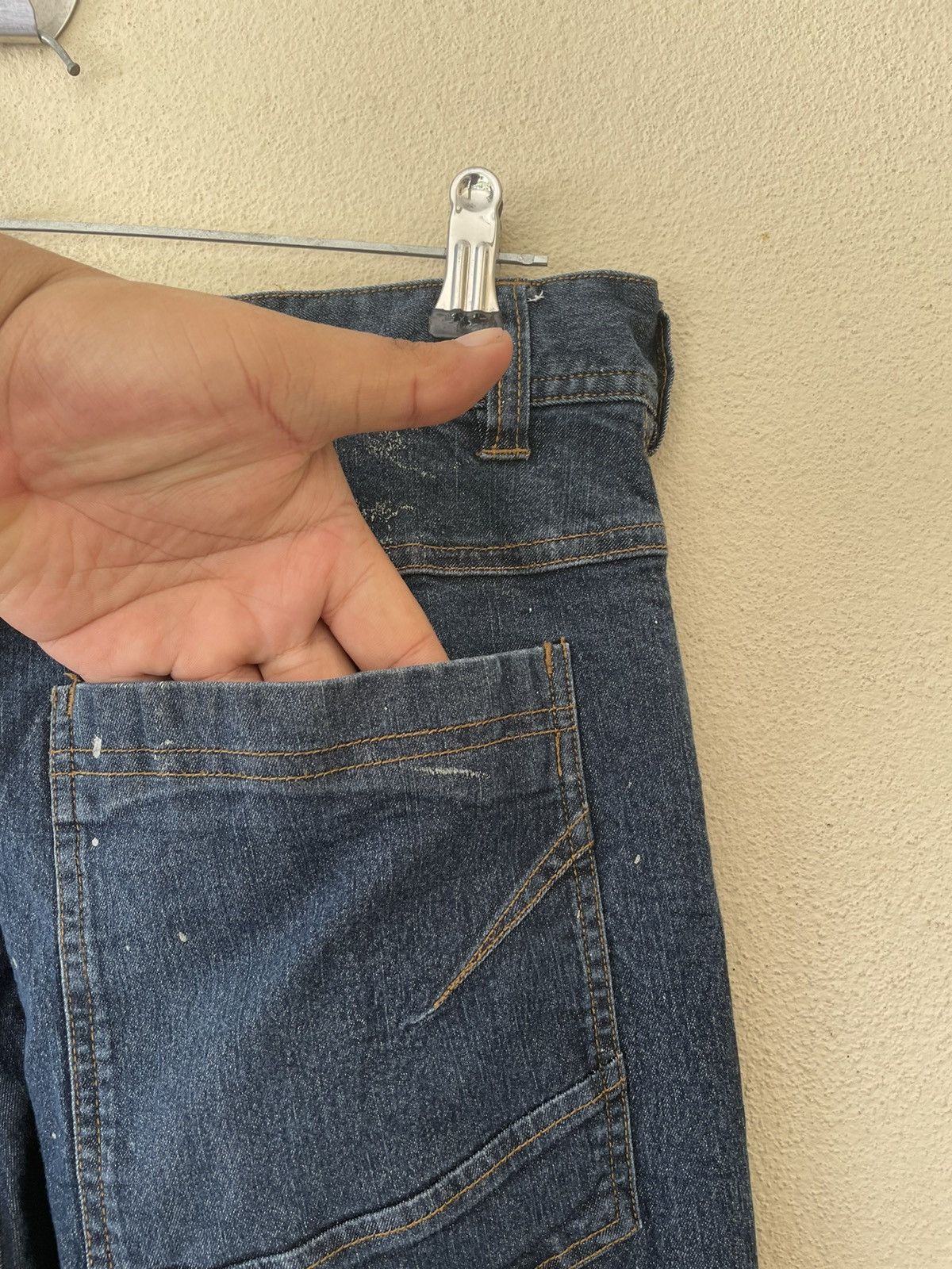 Japanese Brand JAPANESE SPLASH PAINTED DENIM Size US 32 / EU 48 - 8 Thumbnail