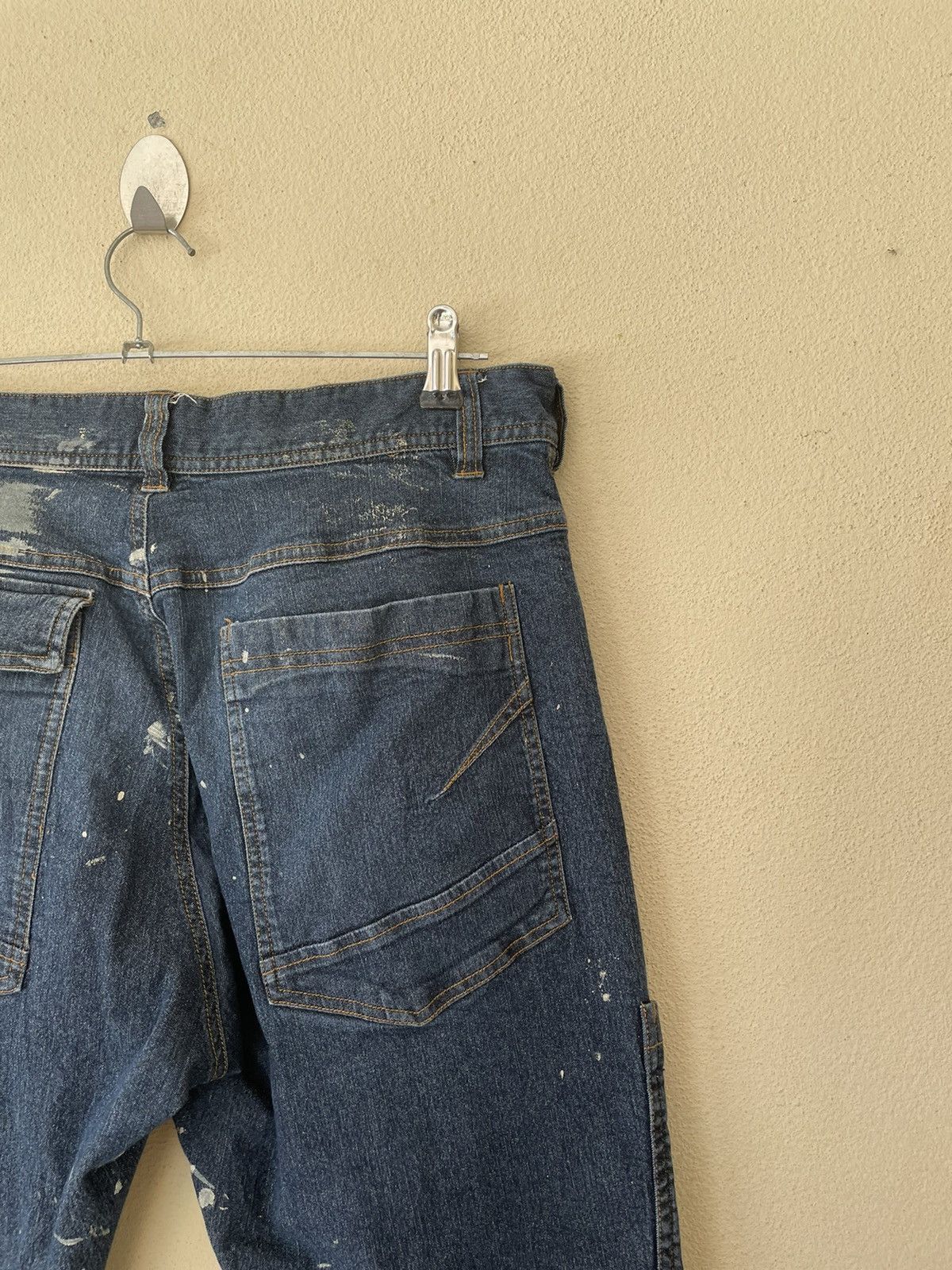 Japanese Brand JAPANESE SPLASH PAINTED DENIM Size US 32 / EU 48 - 6 Thumbnail