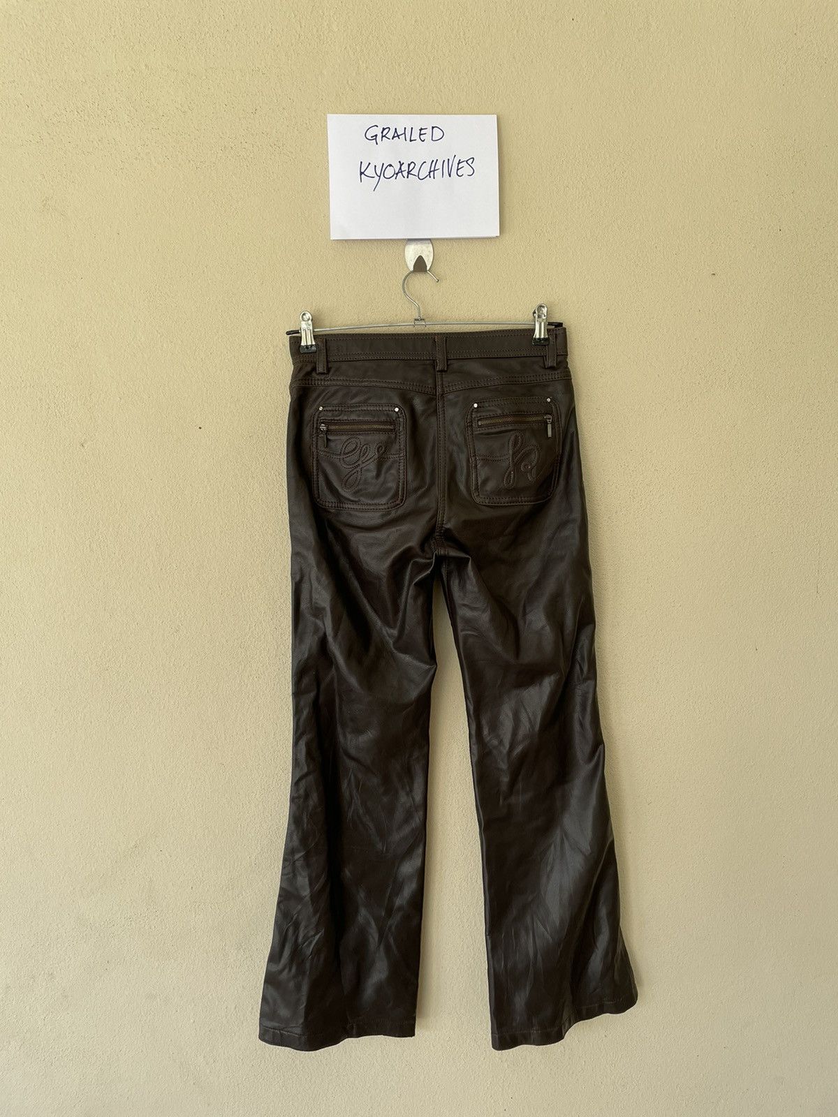 Genuine Leather × Seditionaries VINTAGE LEATHER ROCKERS PANT Size US 29 - 3 Thumbnail