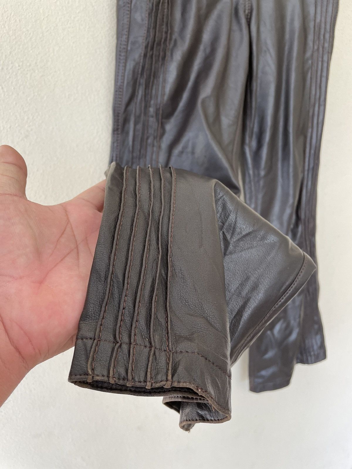 Genuine Leather × Seditionaries VINTAGE LEATHER ROCKERS PANT Size US 29 - 10 Thumbnail