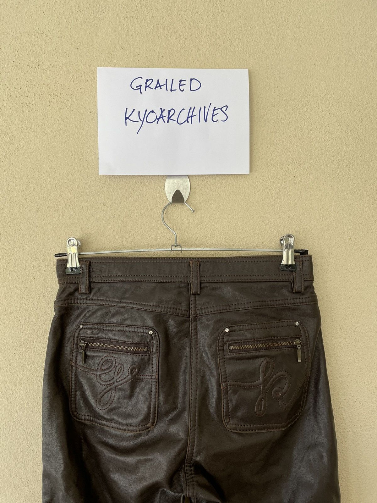 Genuine Leather × Seditionaries VINTAGE LEATHER ROCKERS PANT Size US 29 - 6 Thumbnail