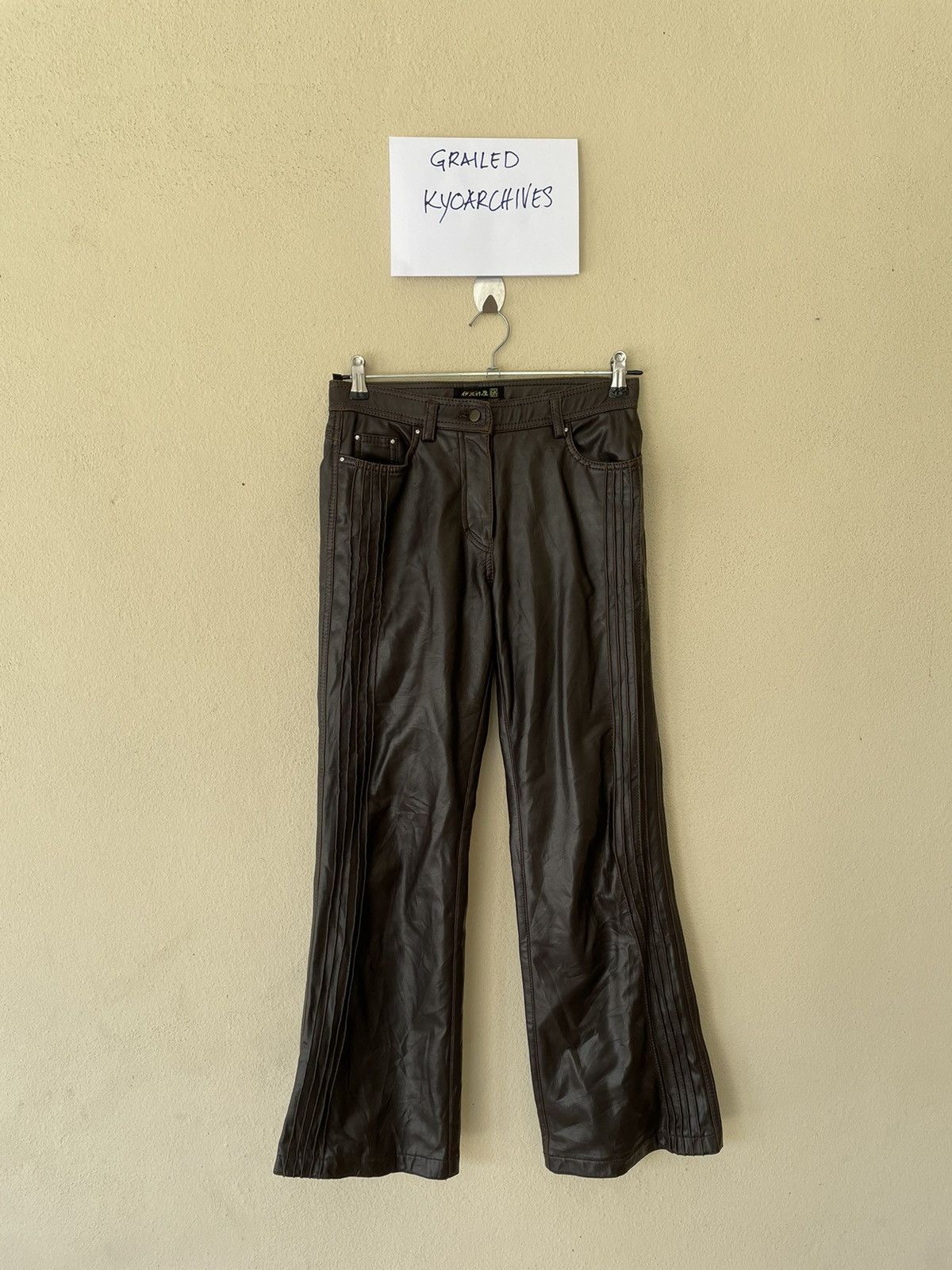 Genuine Leather × Seditionaries VINTAGE LEATHER ROCKERS PANT Size US 29 - 1 Thumbnail