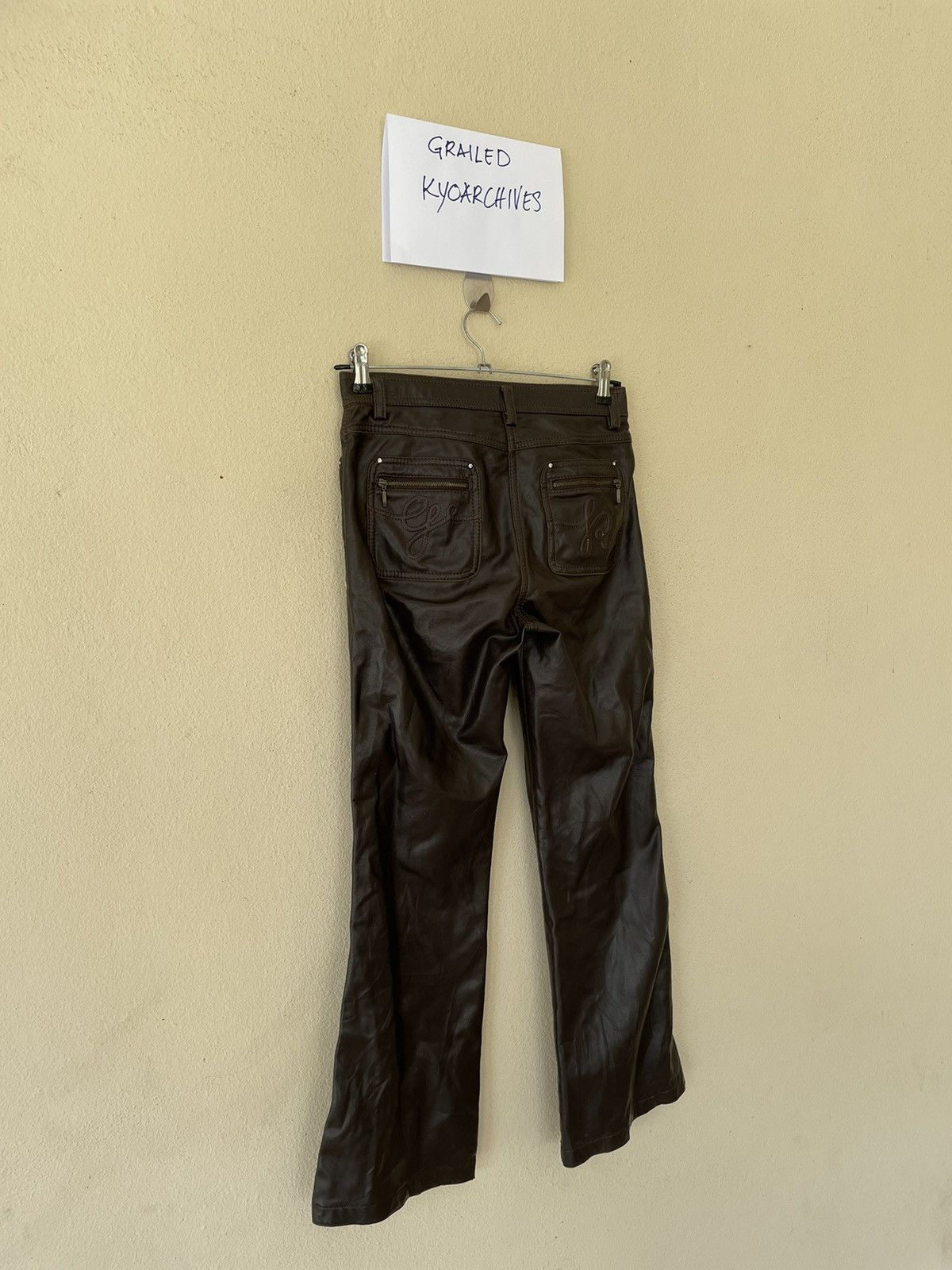 Genuine Leather × Seditionaries VINTAGE LEATHER ROCKERS PANT Size US 29 - 4 Thumbnail