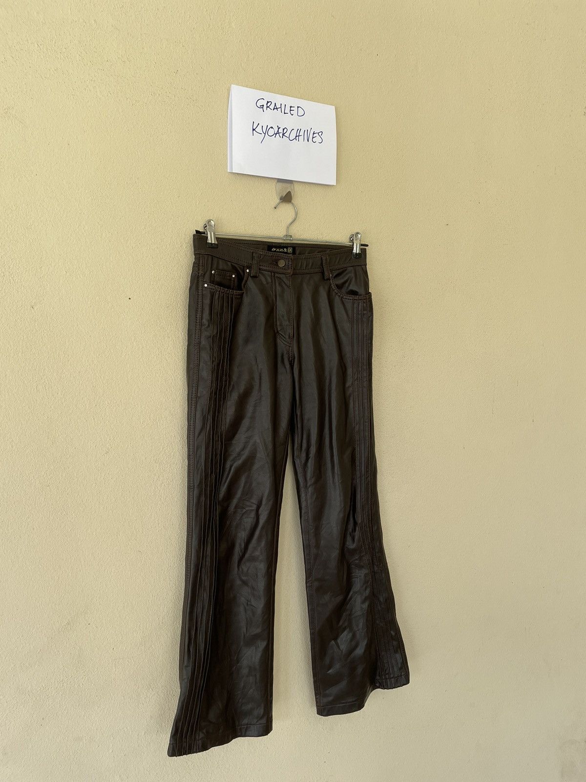 Genuine Leather × Seditionaries VINTAGE LEATHER ROCKERS PANT Size US 29 - 2 Thumbnail