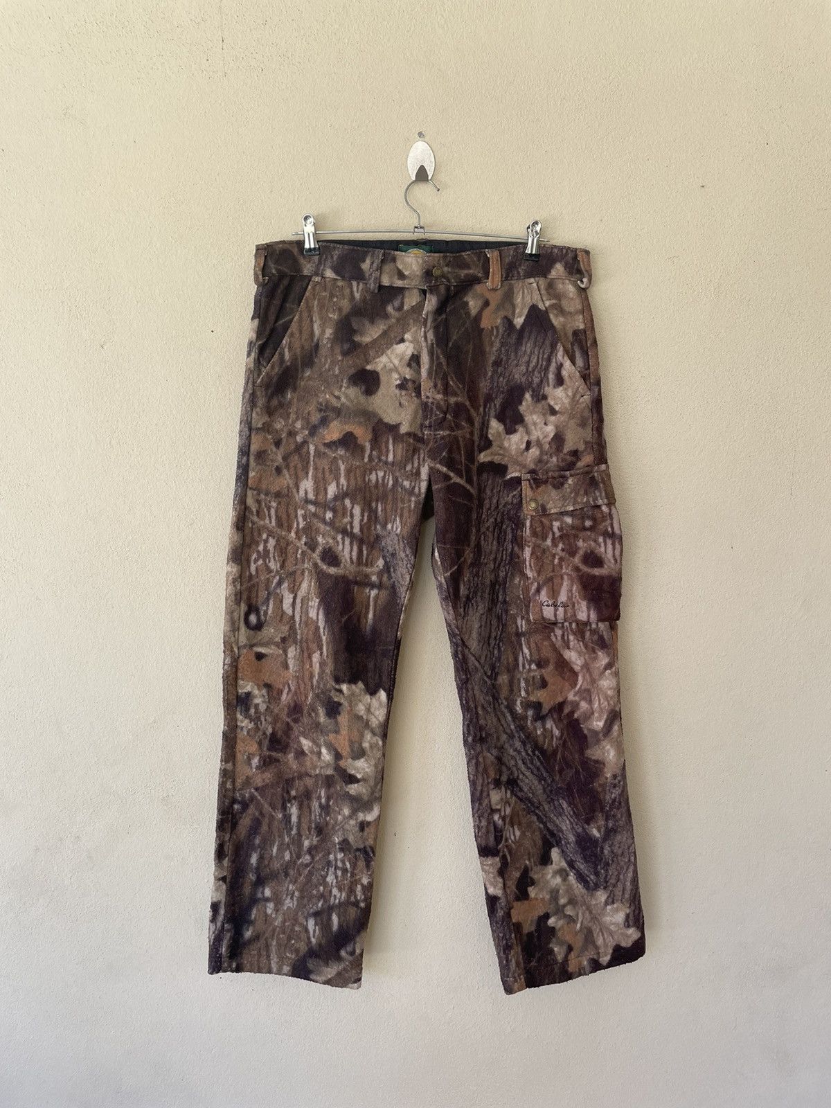 image of Cabelas Camo Hunter Trousers in Mix, Men's (Size 34)