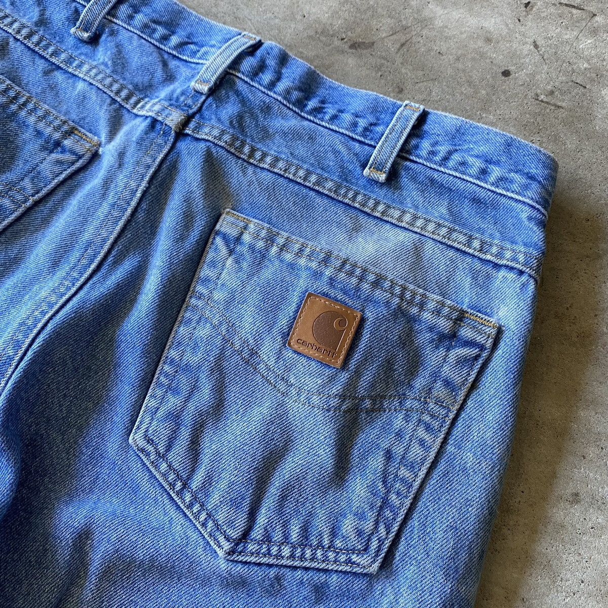 Carhartt vintage Y2K CARHARTT Distressed Denim jeans Size US 33 - 2 Thumbnail