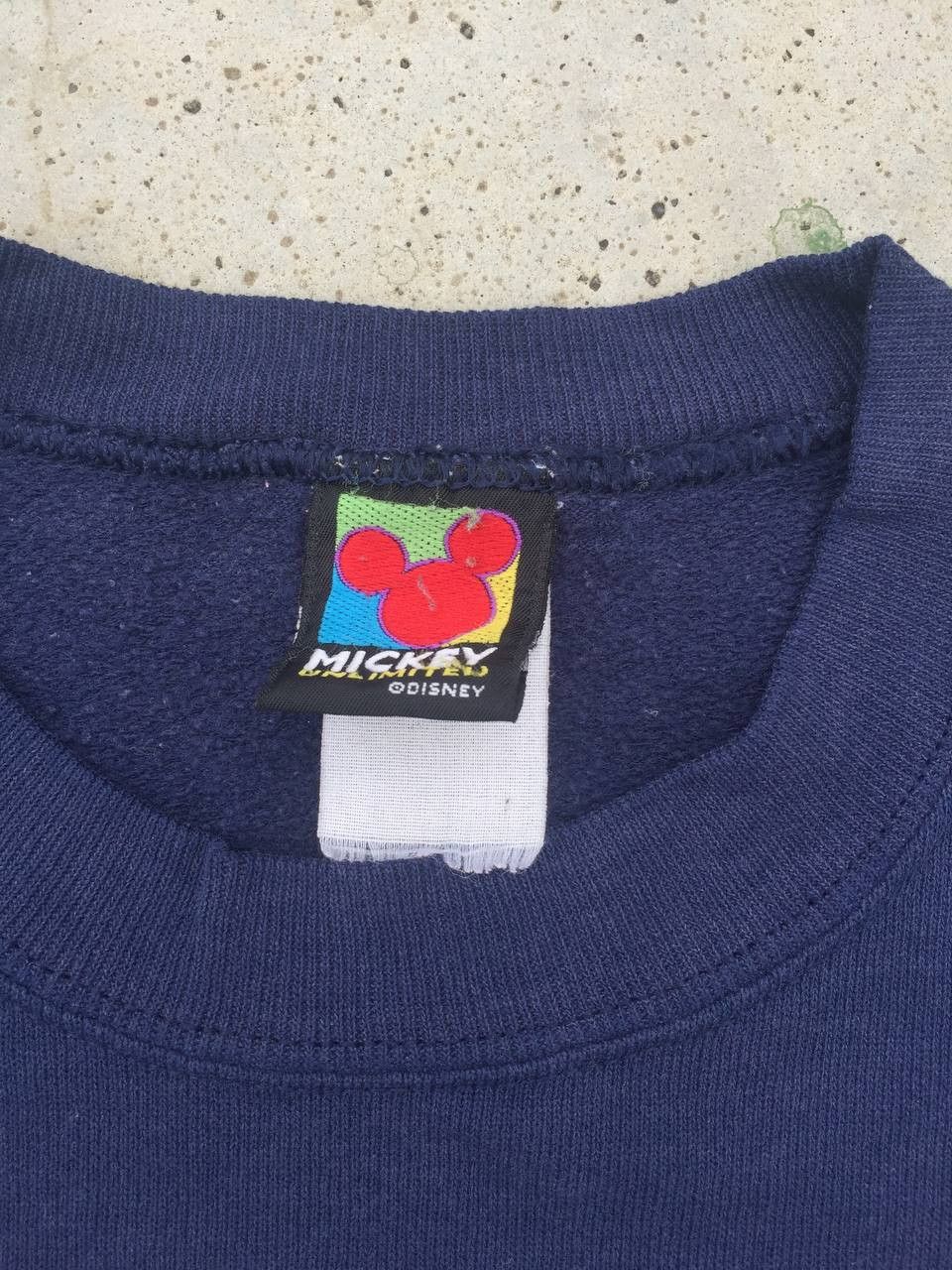 Disney Vintage Mickey Mouse Big Logo Sweatshirt Size US M / EU 48-50 / 2 - 9 Thumbnail