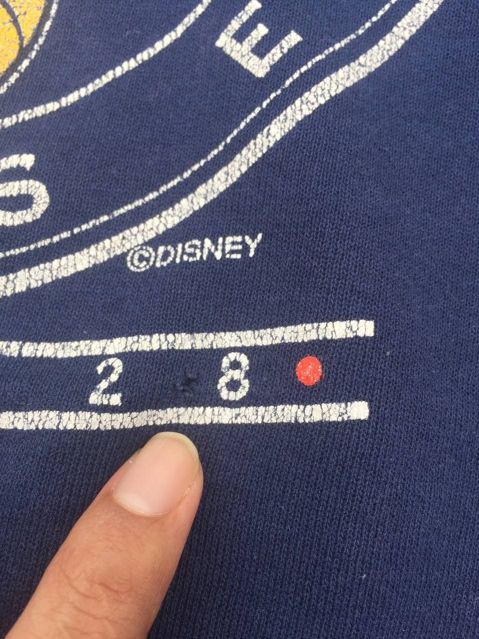 Disney Vintage Mickey Mouse Big Logo Sweatshirt Size US M / EU 48-50 / 2 - 4 Thumbnail