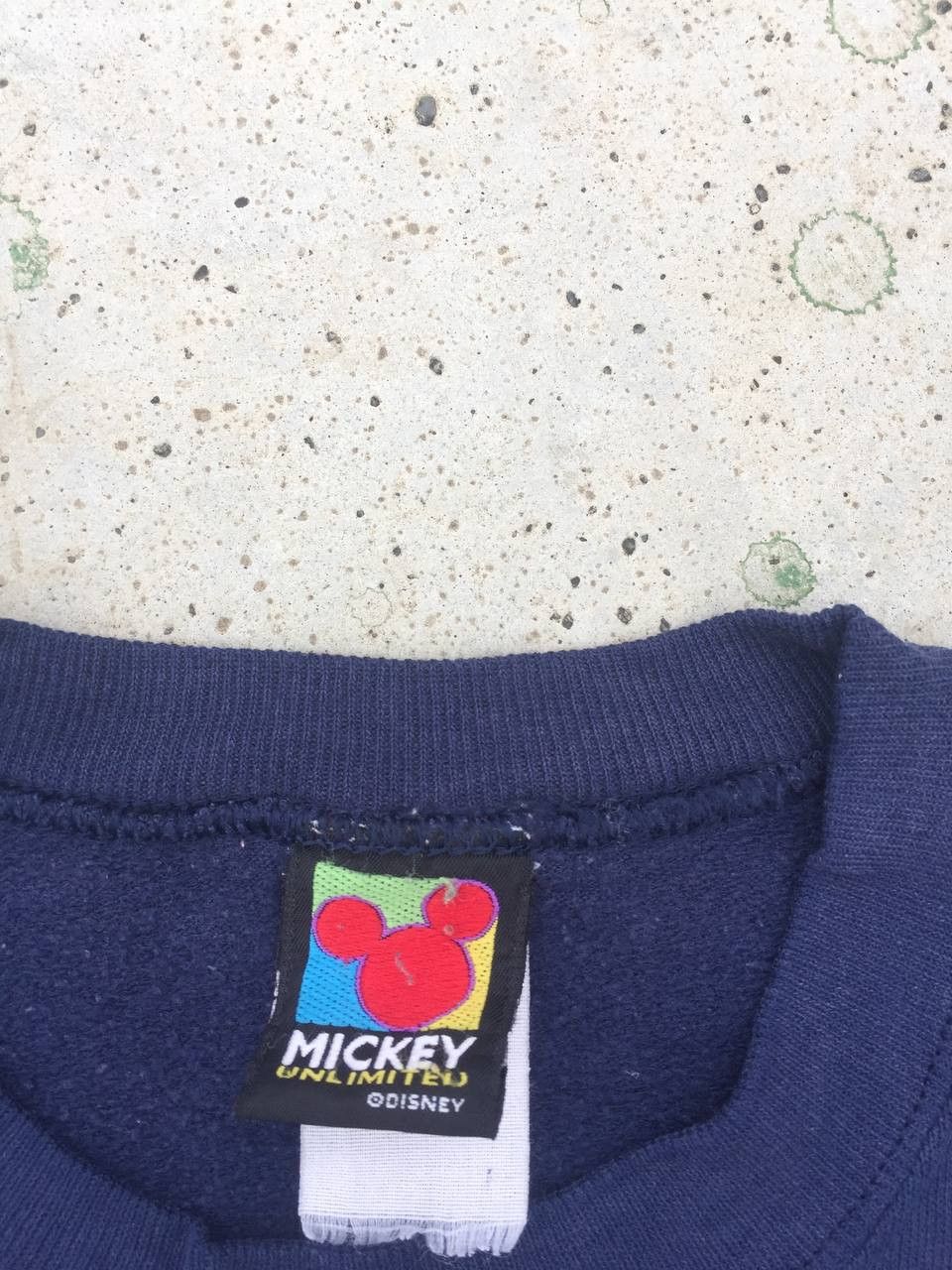 Disney Vintage Mickey Mouse Big Logo Sweatshirt Size US M / EU 48-50 / 2 - 8 Thumbnail