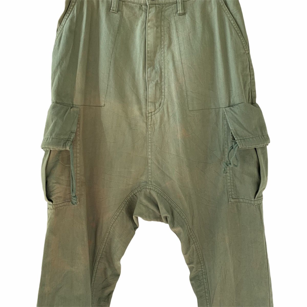 Issey Miyake Issey Miyake Ne.Net Dropcrotch Cropped Cargo Pant Size US 29 - 14 Thumbnail