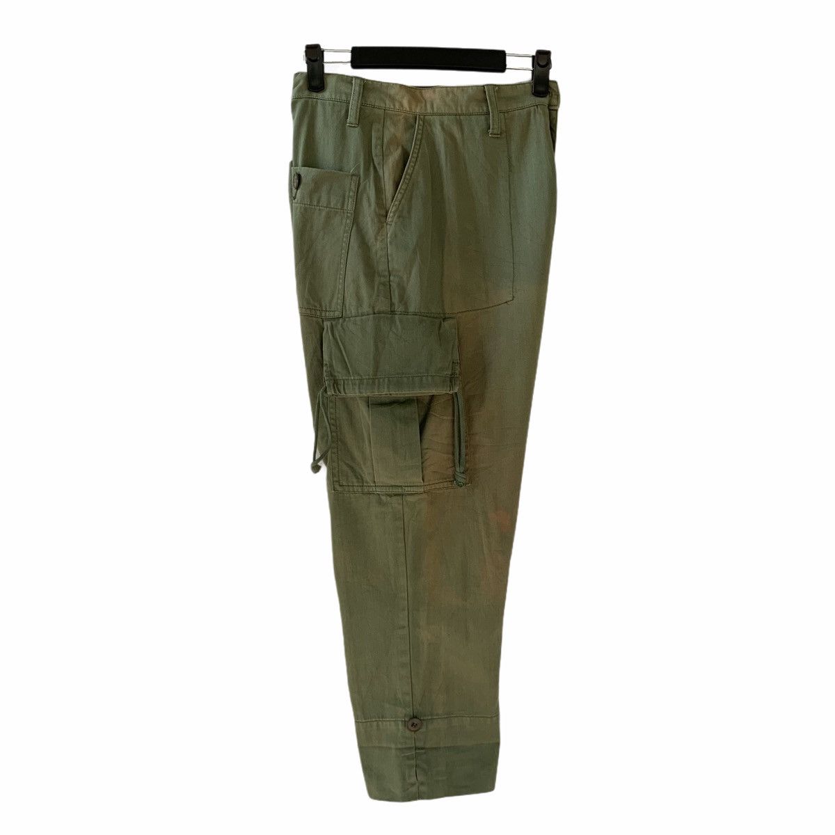 Issey Miyake Issey Miyake Ne.Net Dropcrotch Cropped Cargo Pant Size US 29 - 23 Thumbnail