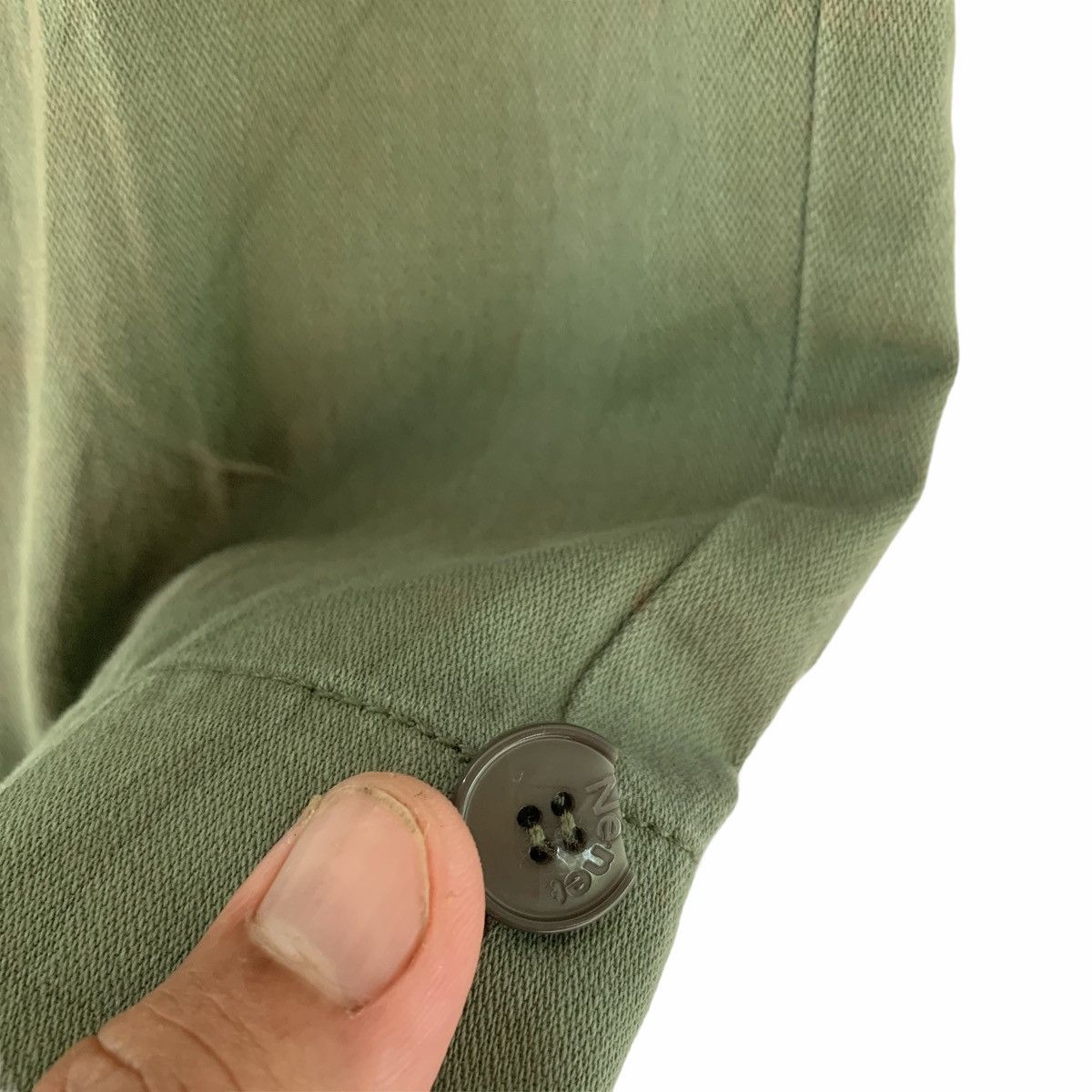 Issey Miyake Issey Miyake Ne.Net Dropcrotch Cropped Cargo Pant Size US 29 - 12 Thumbnail