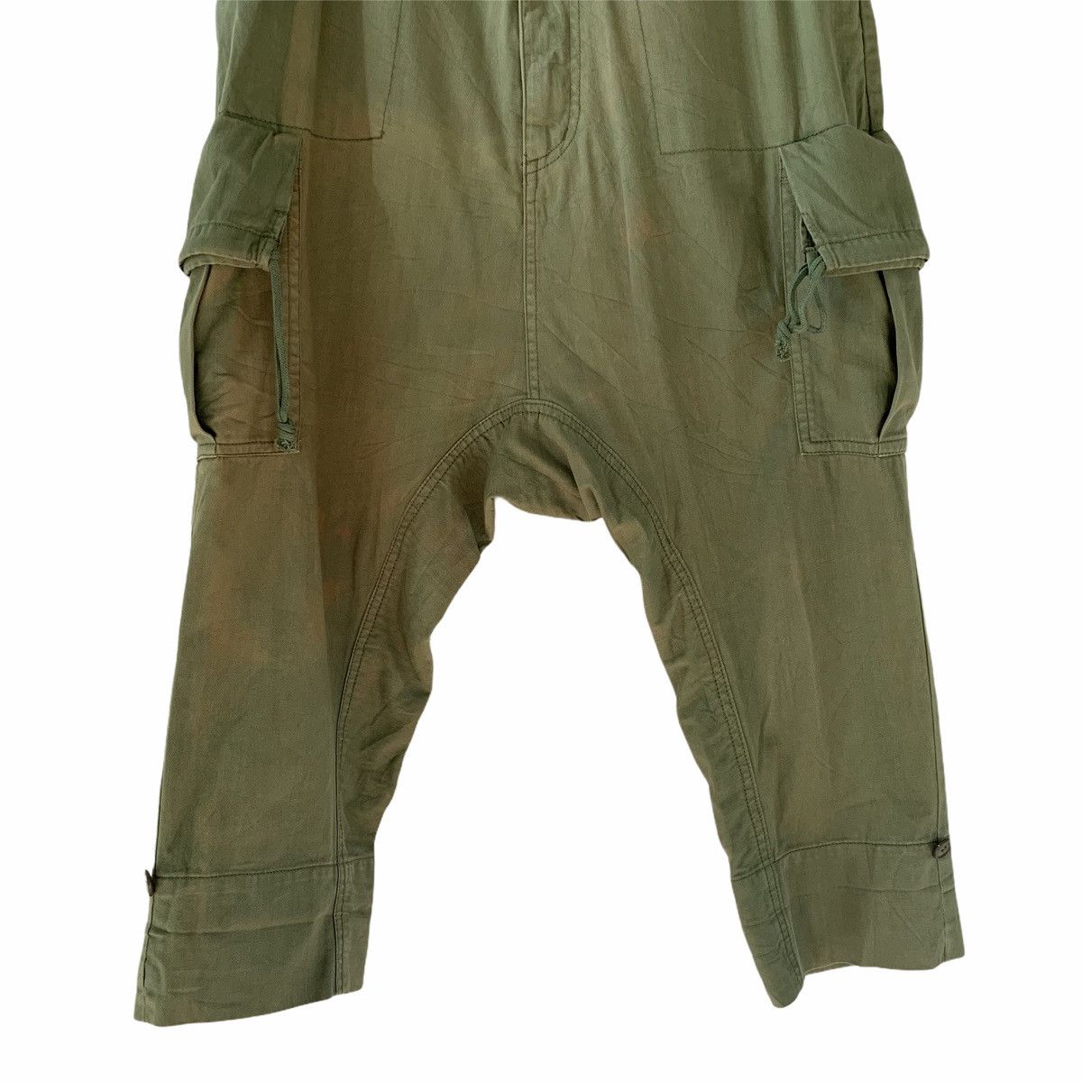 Issey Miyake Issey Miyake Ne.Net Dropcrotch Cropped Cargo Pant Size US 29 - 10 Thumbnail