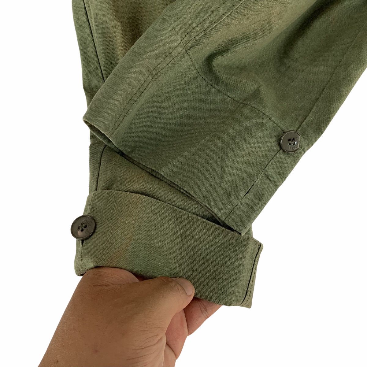 Issey Miyake Issey Miyake Ne.Net Dropcrotch Cropped Cargo Pant Size US 29 - 18 Thumbnail