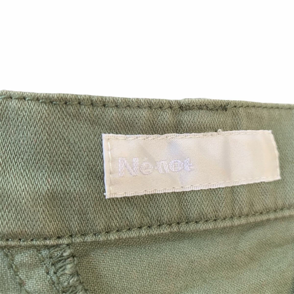 Issey Miyake Issey Miyake Ne.Net Dropcrotch Cropped Cargo Pant Size US 29 - 19 Thumbnail
