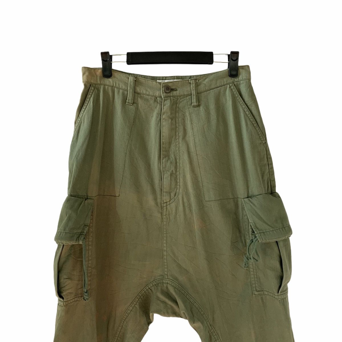Issey Miyake Issey Miyake Ne.Net Dropcrotch Cropped Cargo Pant Size US 29 - 9 Thumbnail