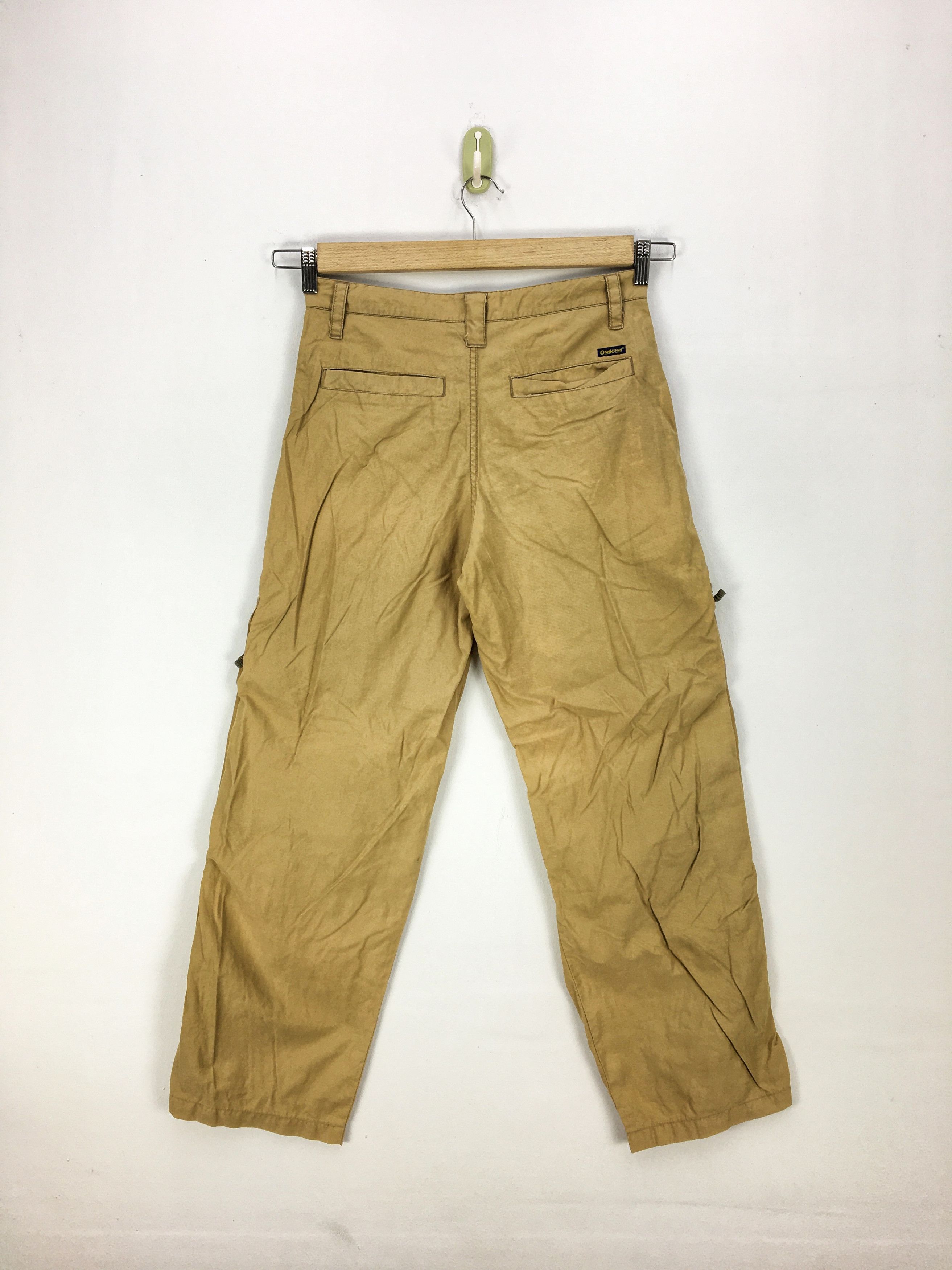 Oshkosh × Vintage Oshkosh Cargo Pants Multi Pocket Parachute Zipper Trousers Size US 30 / EU 46 - 2 Thumbnail