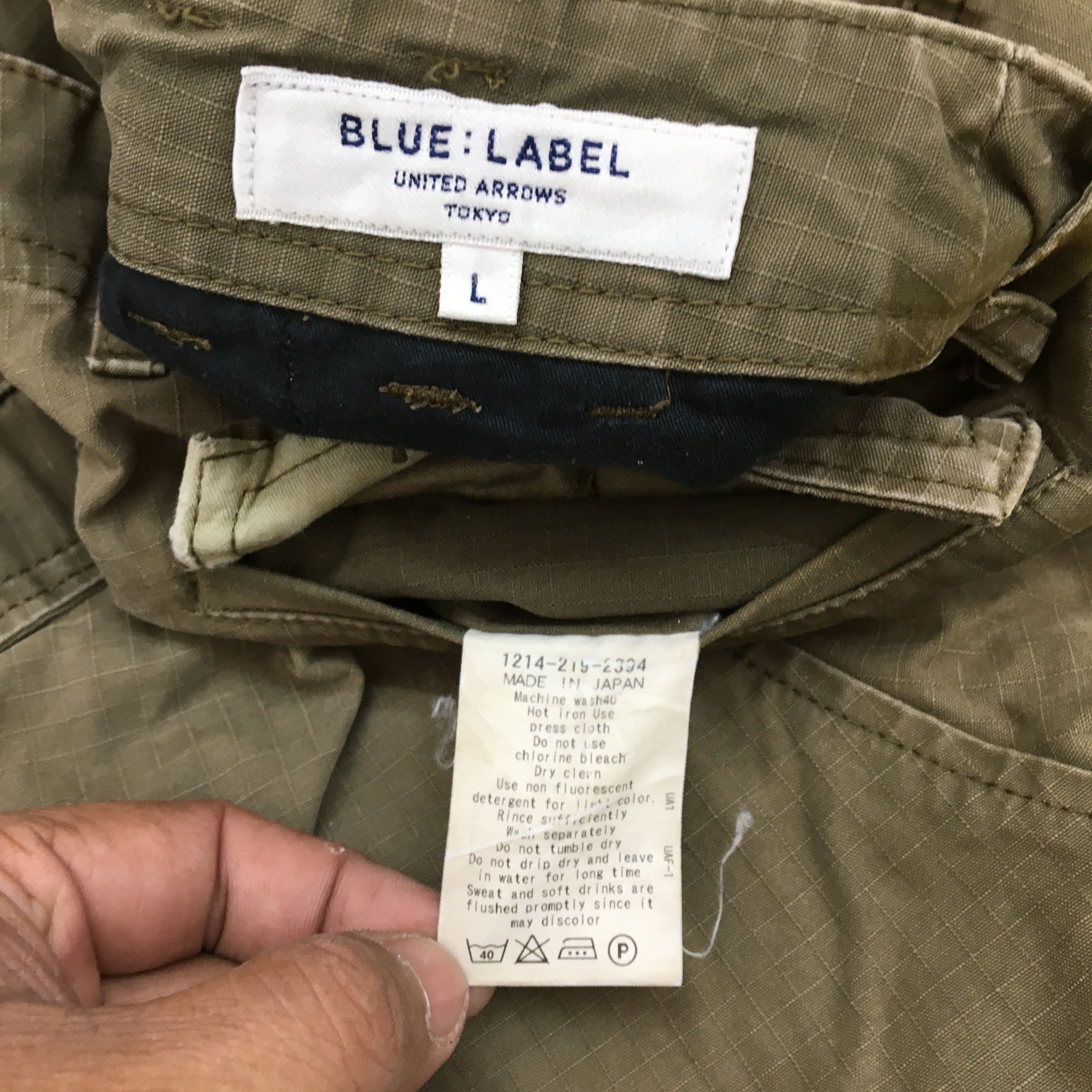 Japanese Brand × Vintage Japanese United Arrow Cargo Pants Multi Pocket Utility Pants Size US 30 / EU 46 - 8 Thumbnail