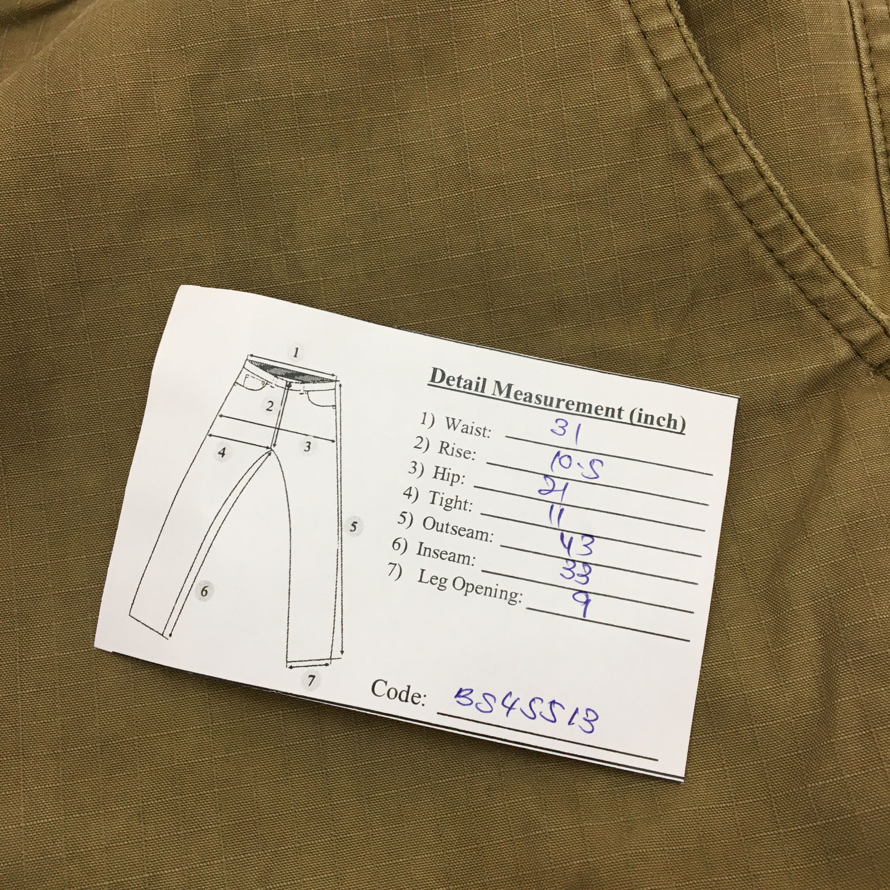 Japanese Brand × Vintage Japanese United Arrow Cargo Pants Multi Pocket Utility Pants Size US 30 / EU 46 - 11 Thumbnail