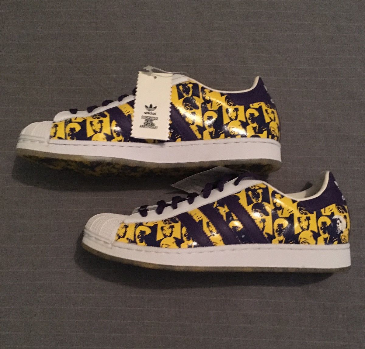 Adidas × Andy Warhol RARE NIB Superstar 1 Expression Andy Warhol Size US 11.5 / EU 44-45 - 1 Thumbnail