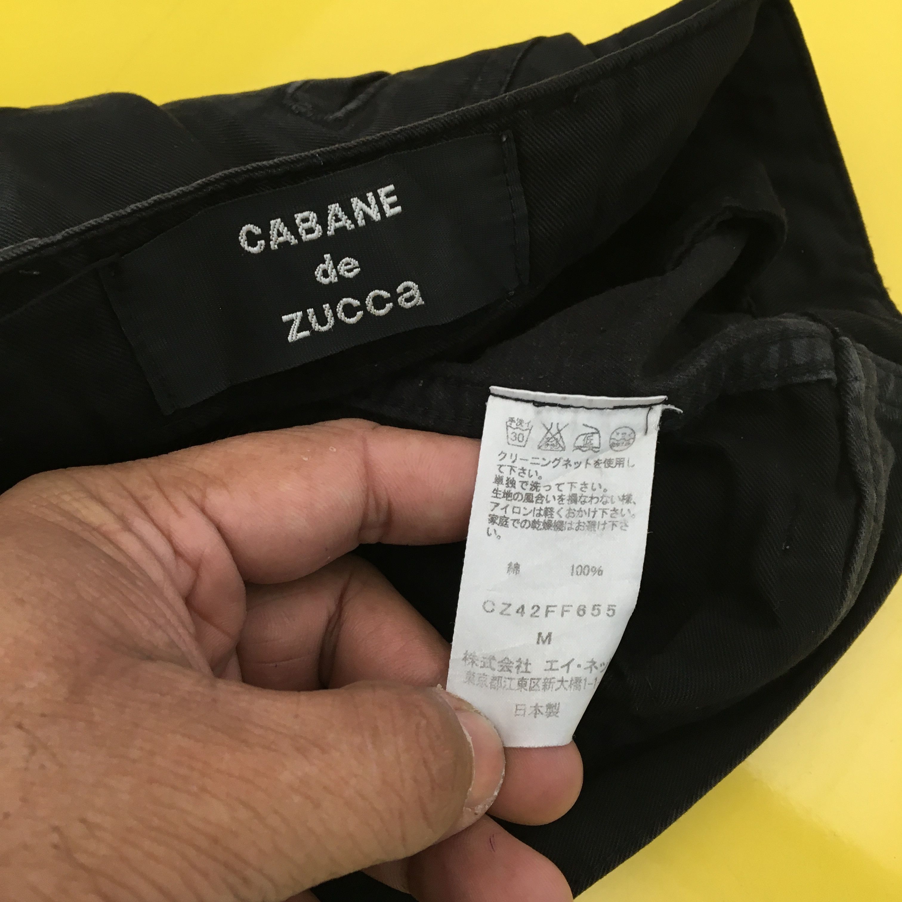 CABANE de ZUCCa × Vintage Cabane de Zucca Trousers Cabane de Zucca Pants Size US 32 / EU 48 - 7 Thumbnail