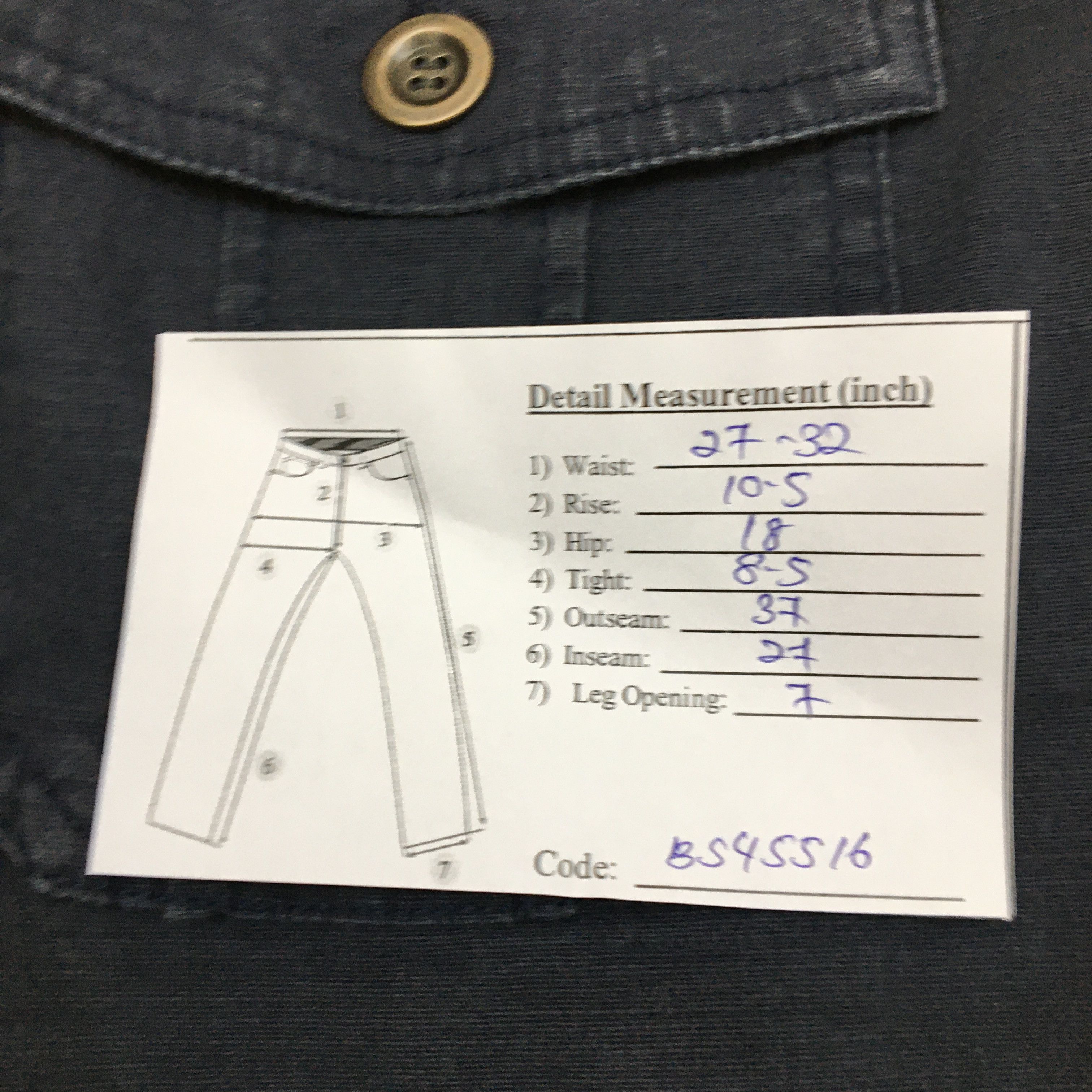 Japanese Brand × Vintage Japanese Cargo Pants Multi Pocket Tactical Military Trousers Size US 30 / EU 46 - 8 Thumbnail