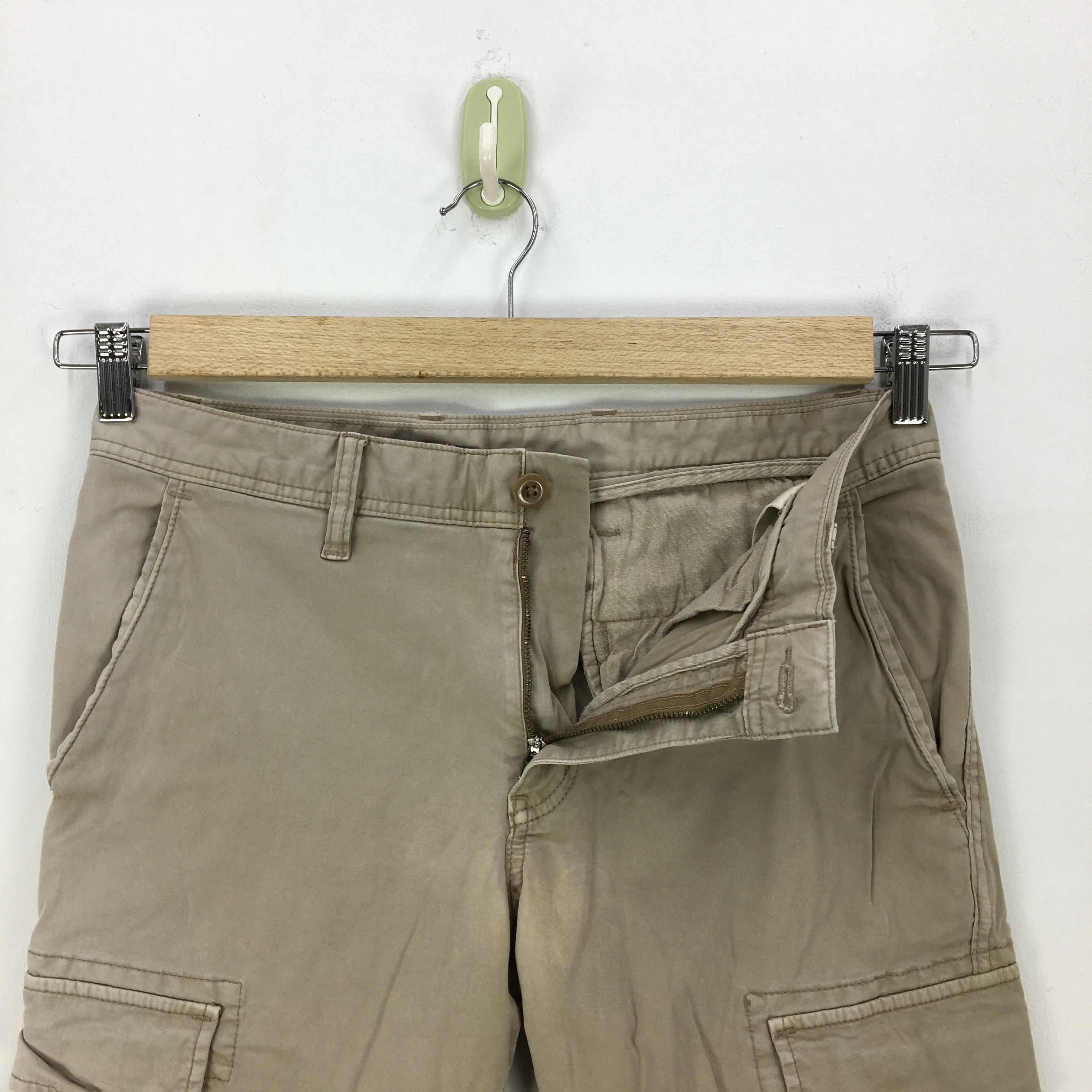 Japanese Brand × Vintage Japanese Cargo Pants Multi Pocket Tactica; UtilityTrousers Size US 30 / EU 46 - 4 Thumbnail