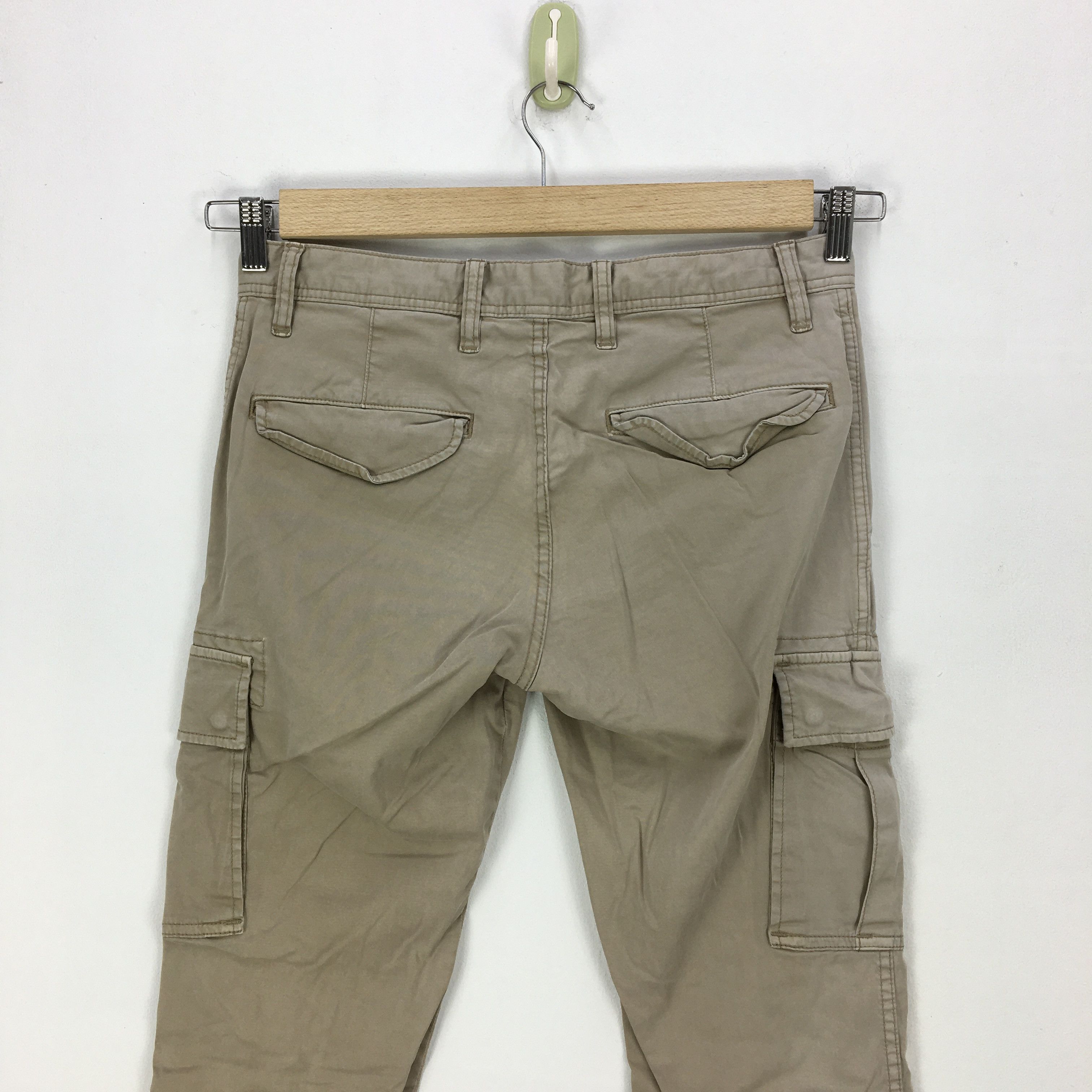 Japanese Brand × Vintage Japanese Cargo Pants Multi Pocket Tactica; UtilityTrousers Size US 30 / EU 46 - 5 Thumbnail