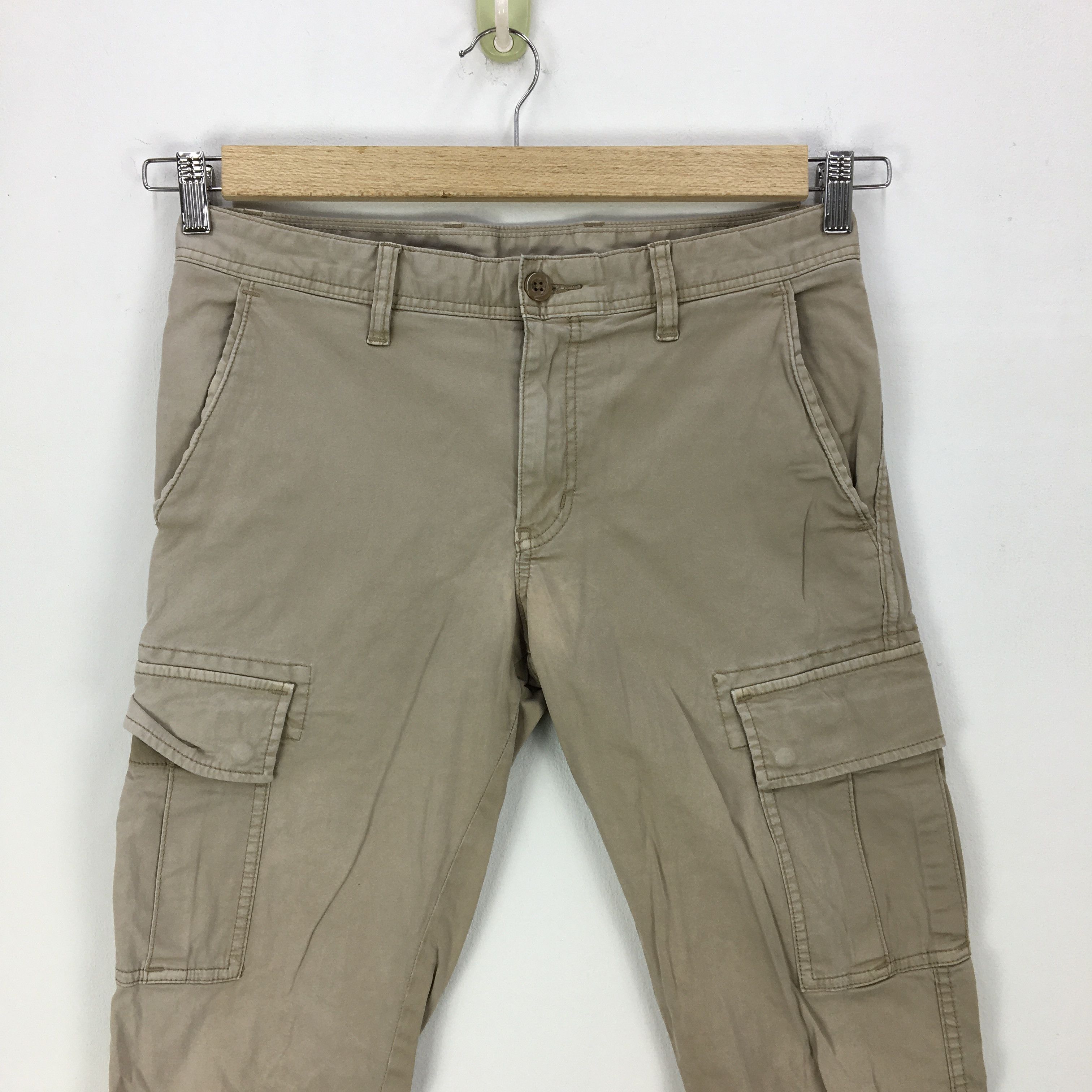 Japanese Brand × Vintage Japanese Cargo Pants Multi Pocket Tactica; UtilityTrousers Size US 30 / EU 46 - 3 Thumbnail