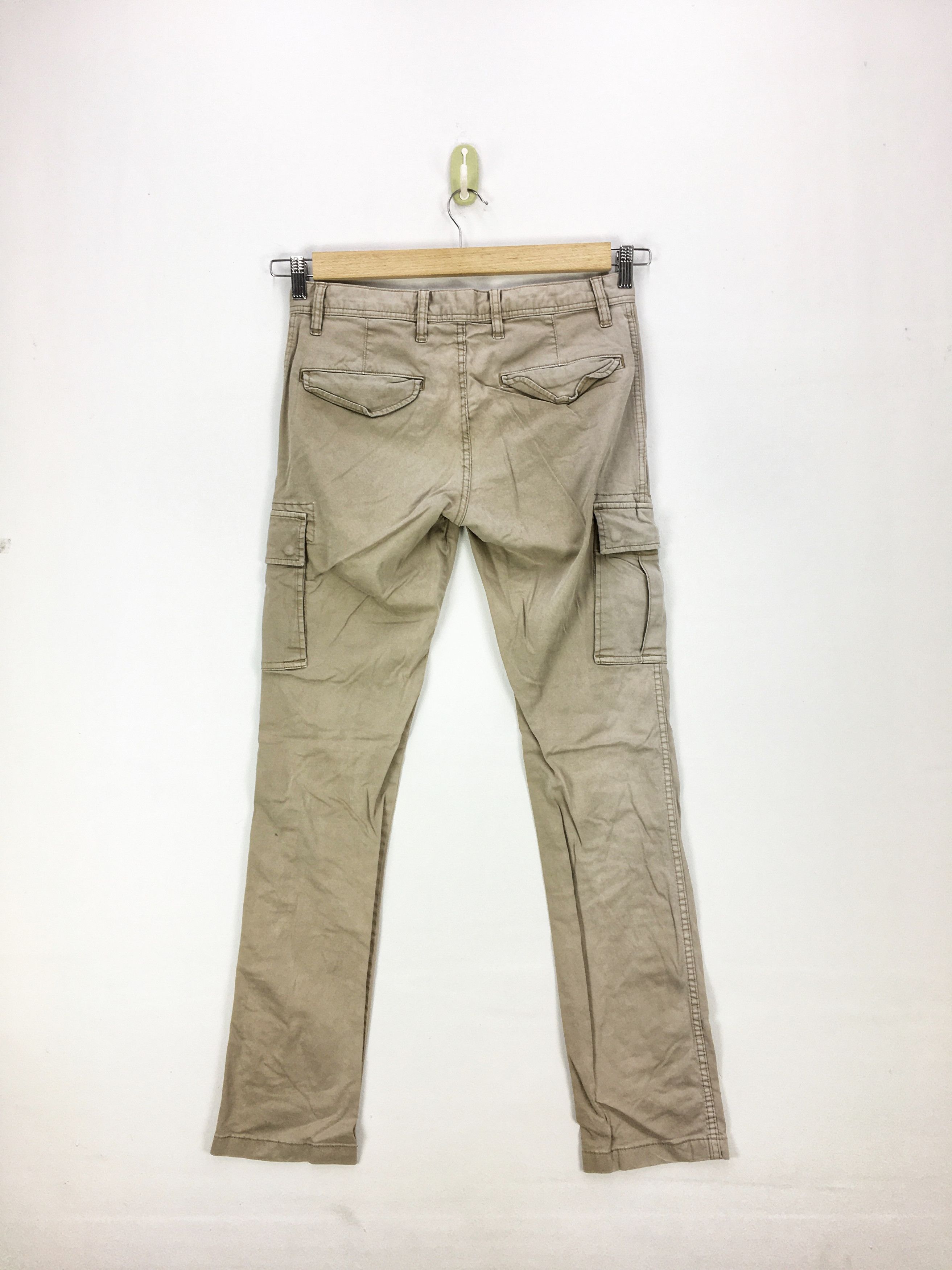 Japanese Brand × Vintage Japanese Cargo Pants Multi Pocket Tactica; UtilityTrousers Size US 30 / EU 46 - 2 Thumbnail