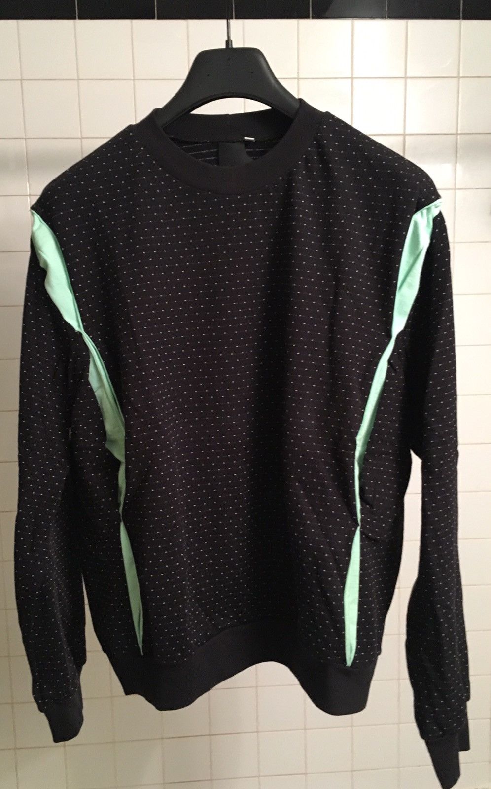 Bernhard Willhelm RARE Spring 2002 Runway Pin Dot Sweatshirt Size US L / EU 52-54 / 3 - 2 Thumbnail